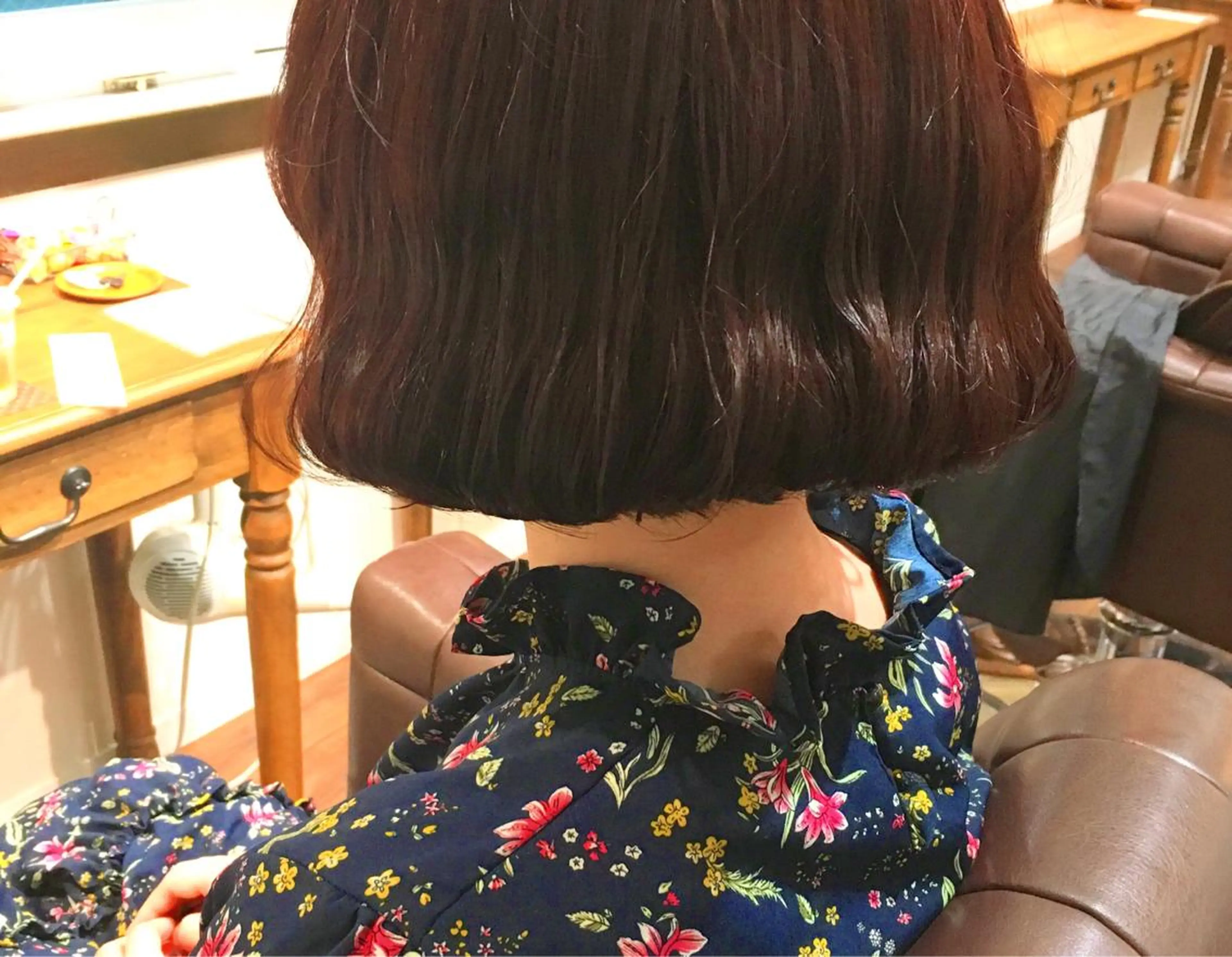ショート カラー ヘアアレンジ レッドカラー タンバルモリ As hair所属・柔らか垢抜けｶﾗｰと ｶｯﾄ🫧ASUKAのヘアスタイル