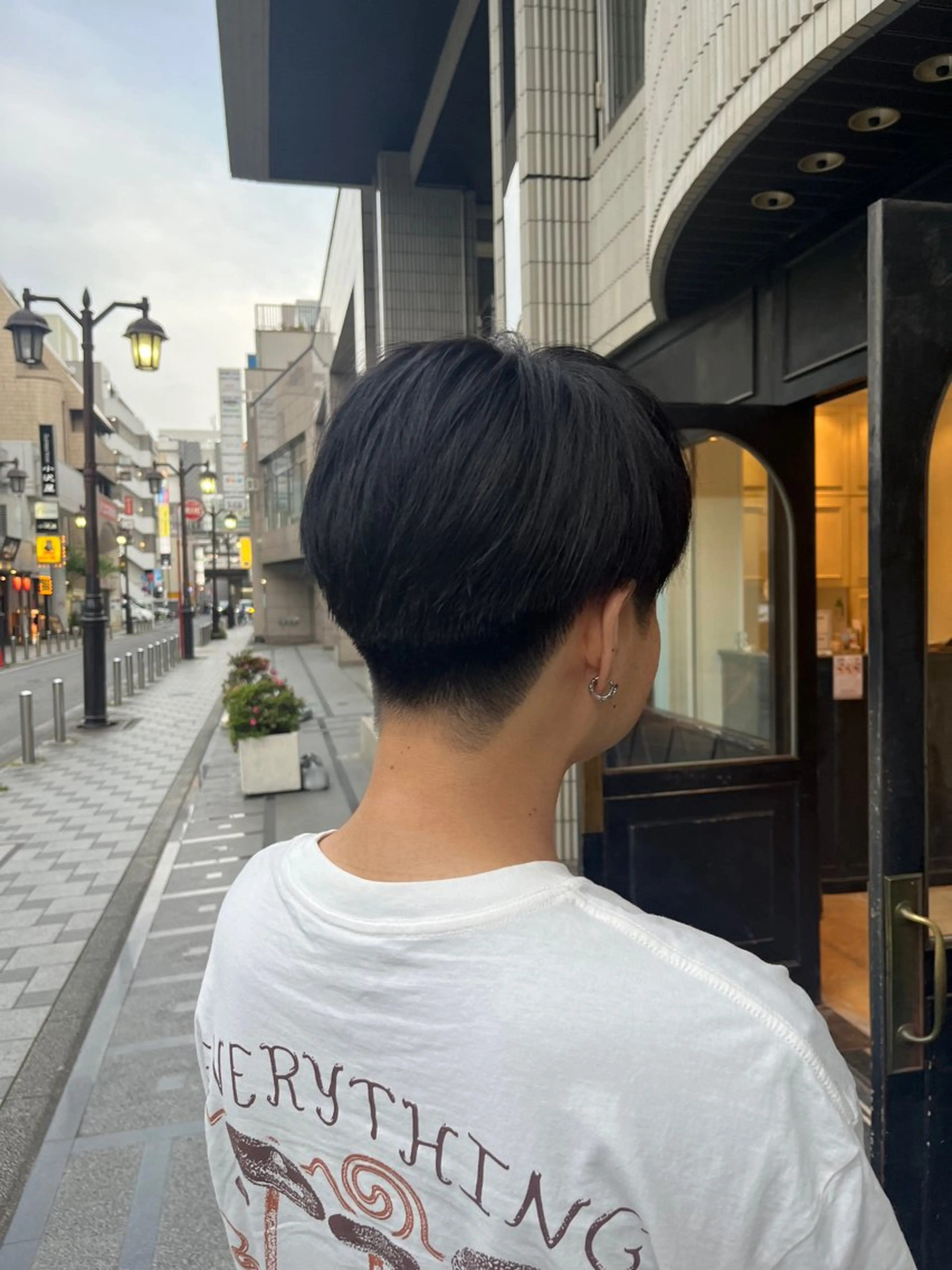 カラー メンズ 小林 心のヘアスタイル