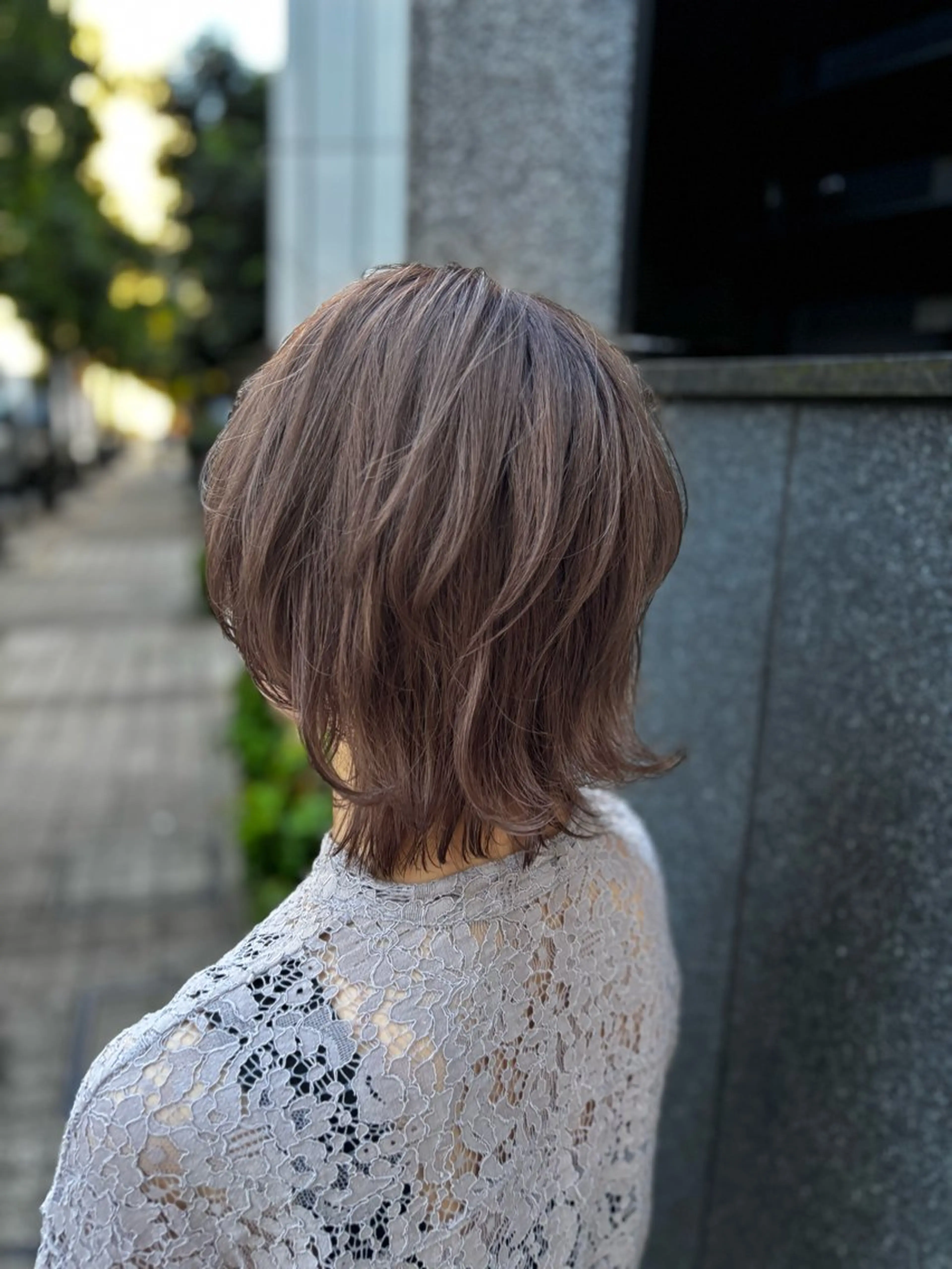 ショート ヘアカラー トリートメント 🌟髪質改善ケアカラ ー美髪縮毛矯正y🌟のヘアスタイル