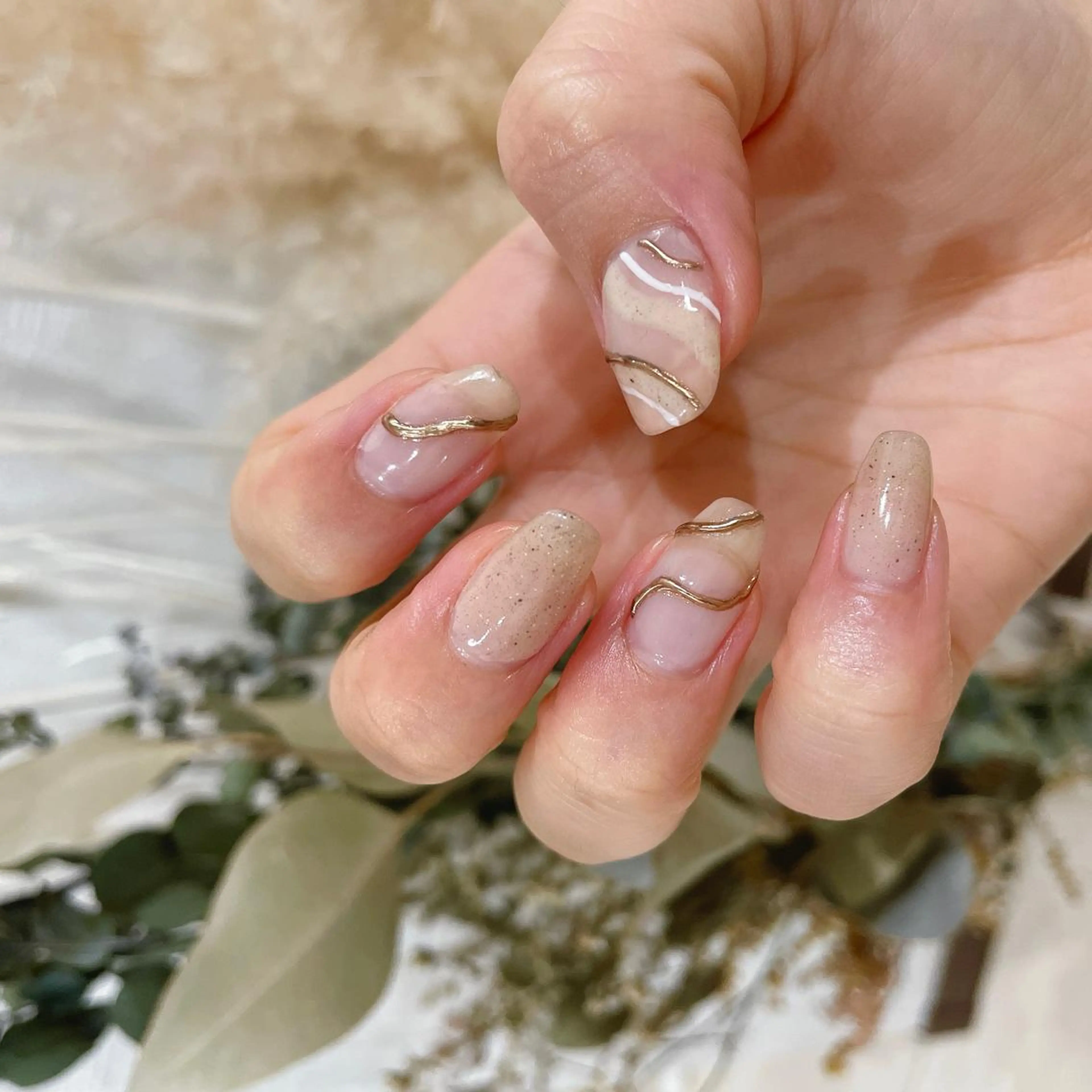 ネイル ニュアンスネイル Radia by kaonails所属・Radia bykaonailsのネイルデザイン