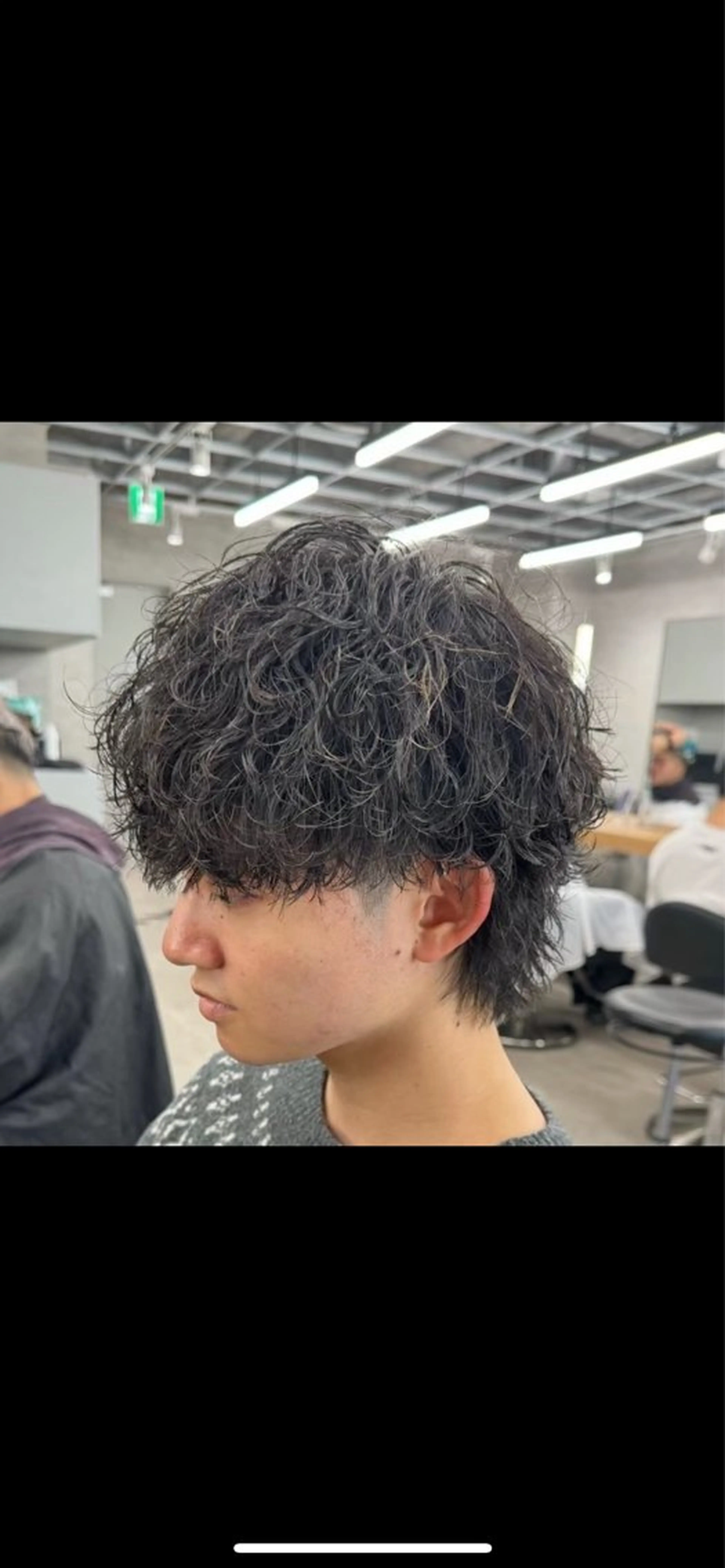 ショート パーマ メンズ 🖤Ayumi🖤 メンズ特化❤️‍🔥のヘアスタイル