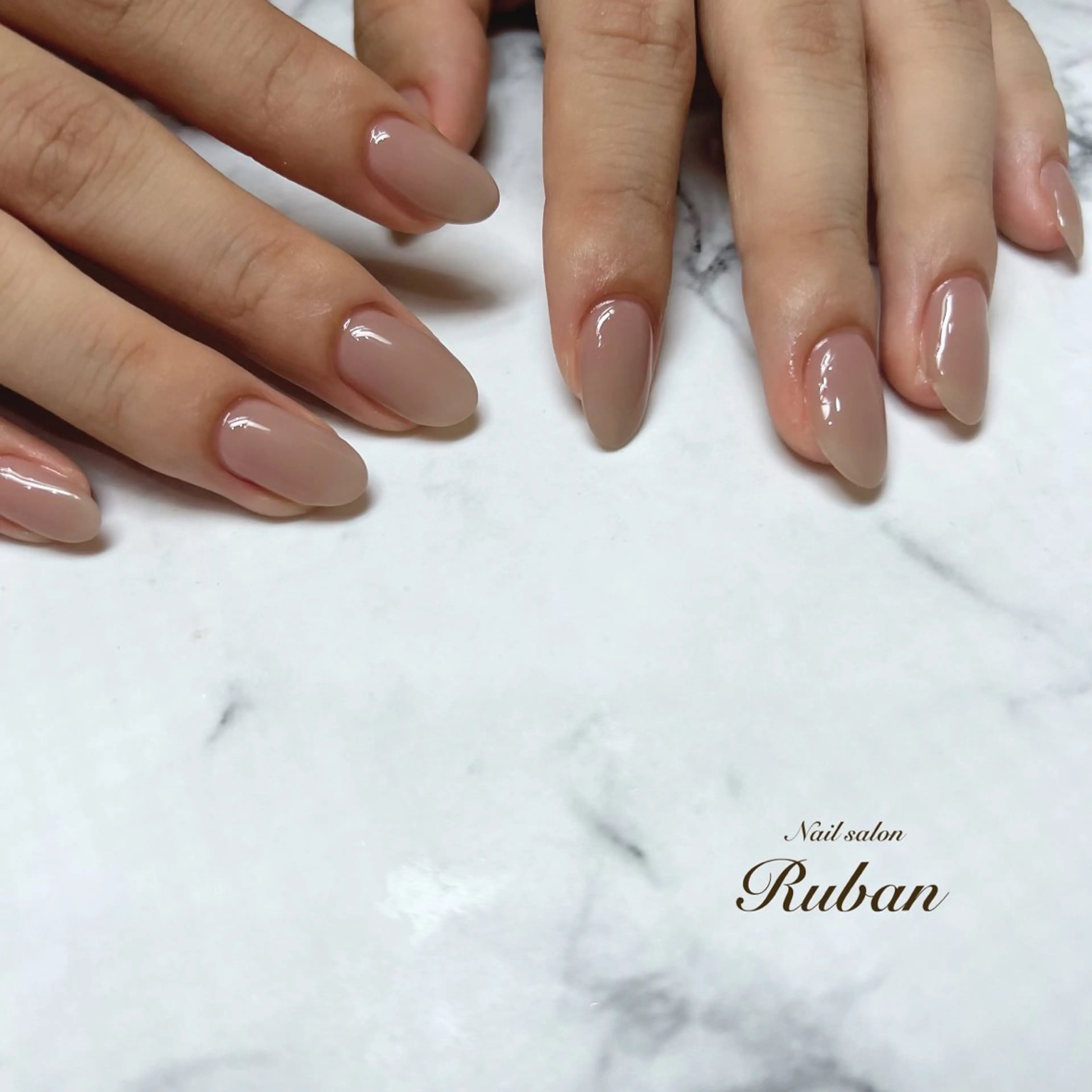 ネイル ワンカラーネイル シンプルネイル Nail salon Ruban所属・Nail salon Rubanのネイルデザイン