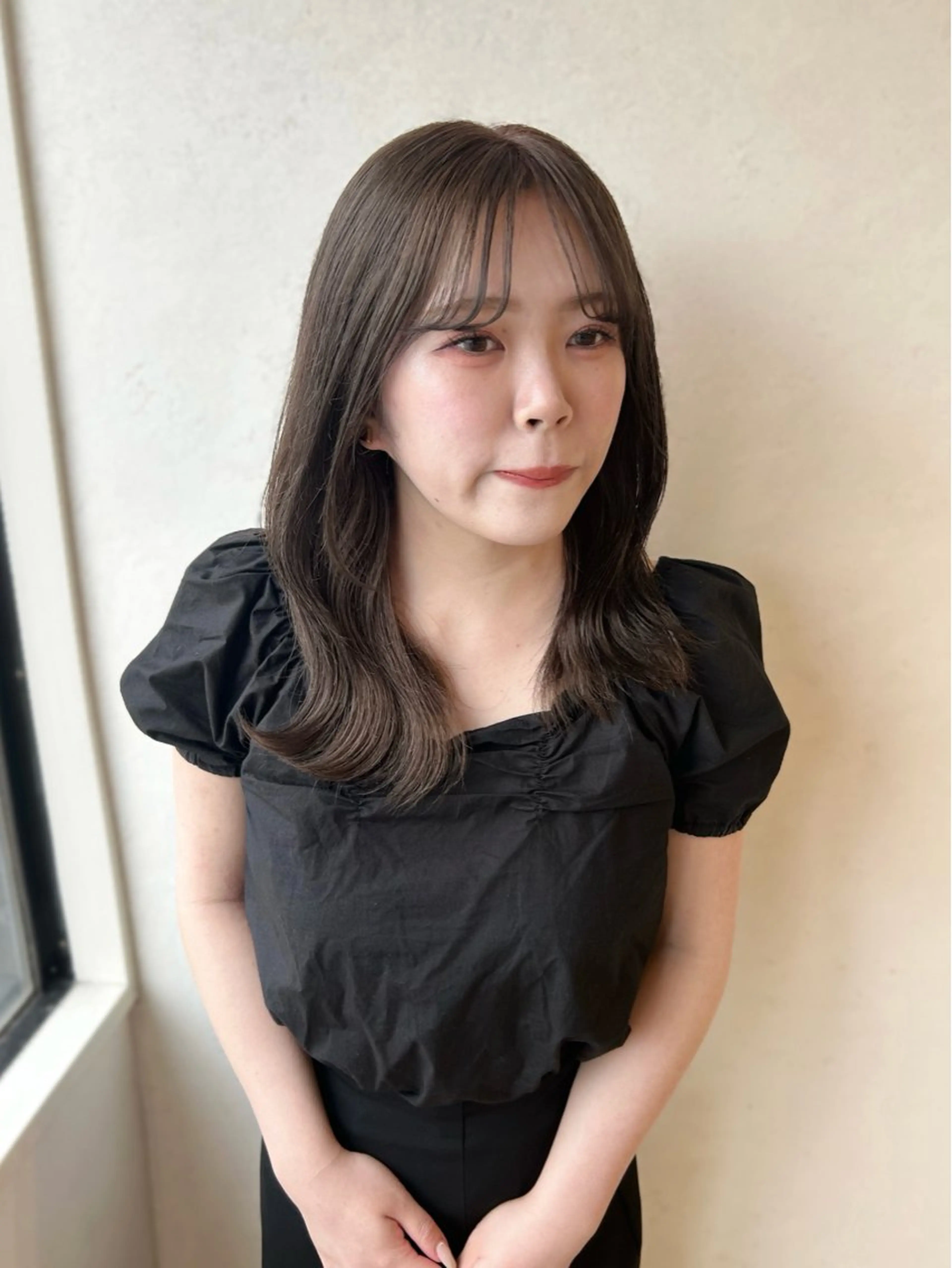 ミディアム ヘアカラー トリートメント 女性専用サロン iiro所属・【レイヤー/似合わせ 】Hina🎀のヘアスタイル