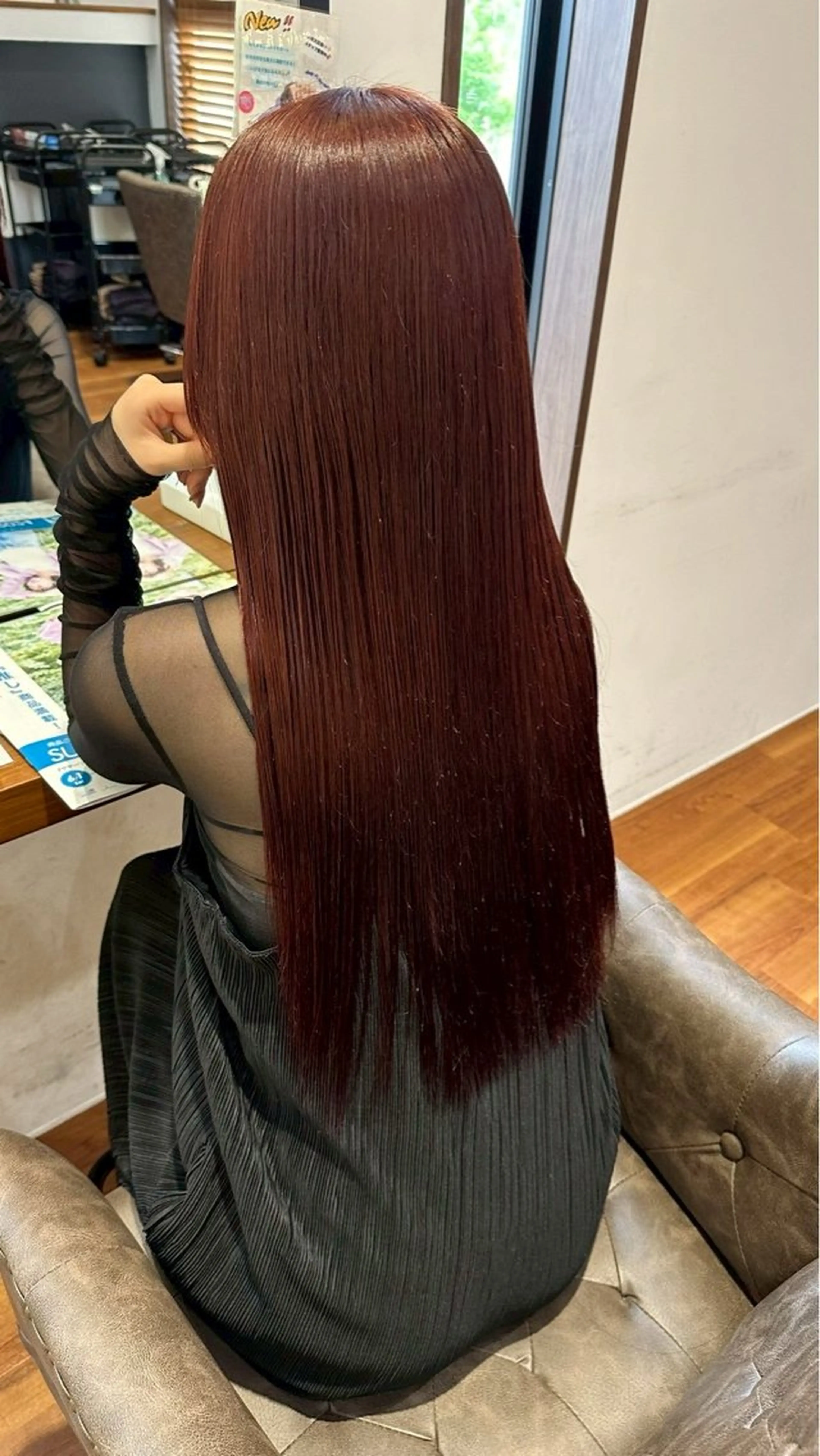 ロング 伴 星来のヘアスタイル