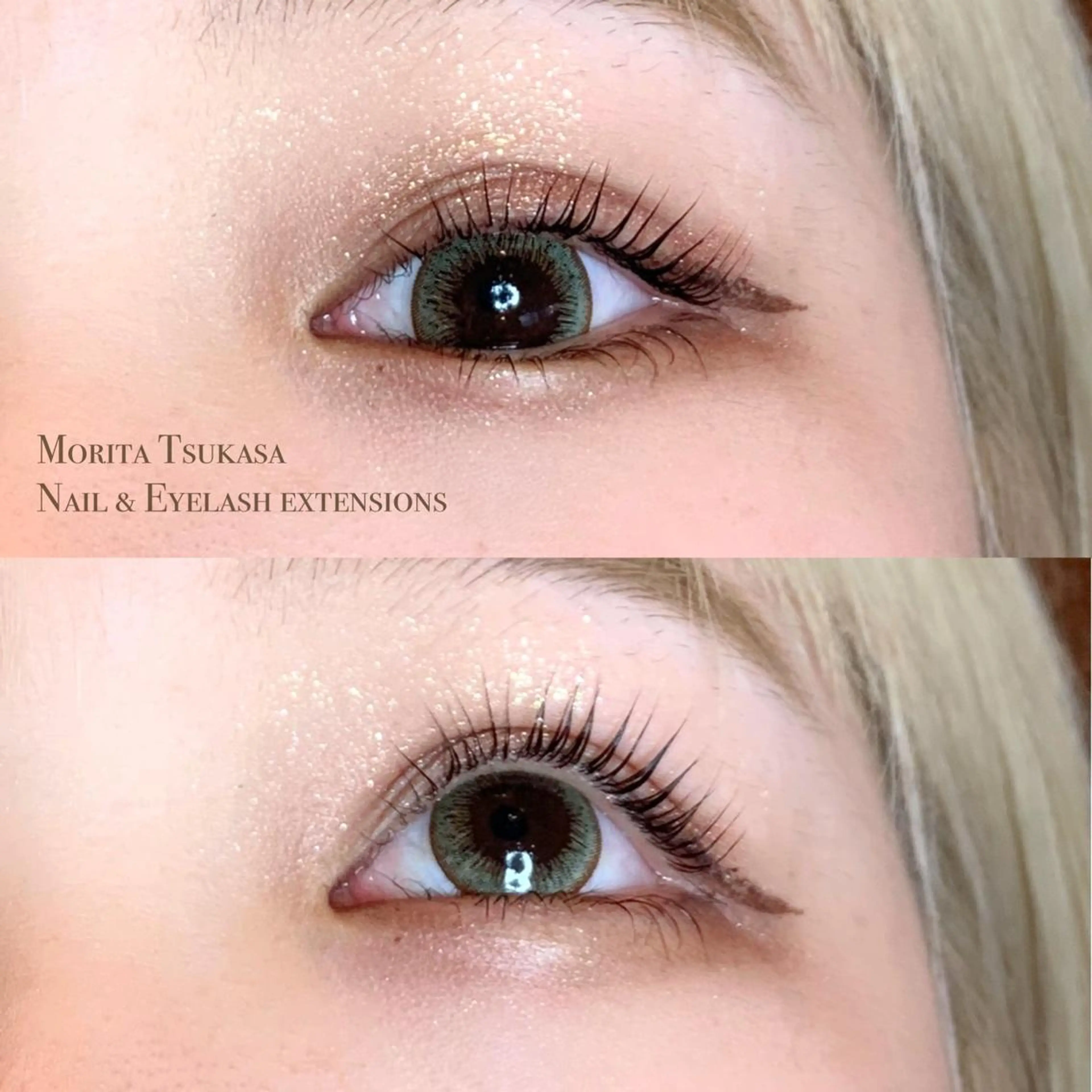 パーマ マツエク・マツパ 下まつげエクステ 一重×まつ毛パーマ atore つかさのマツエク・マツパデザイン