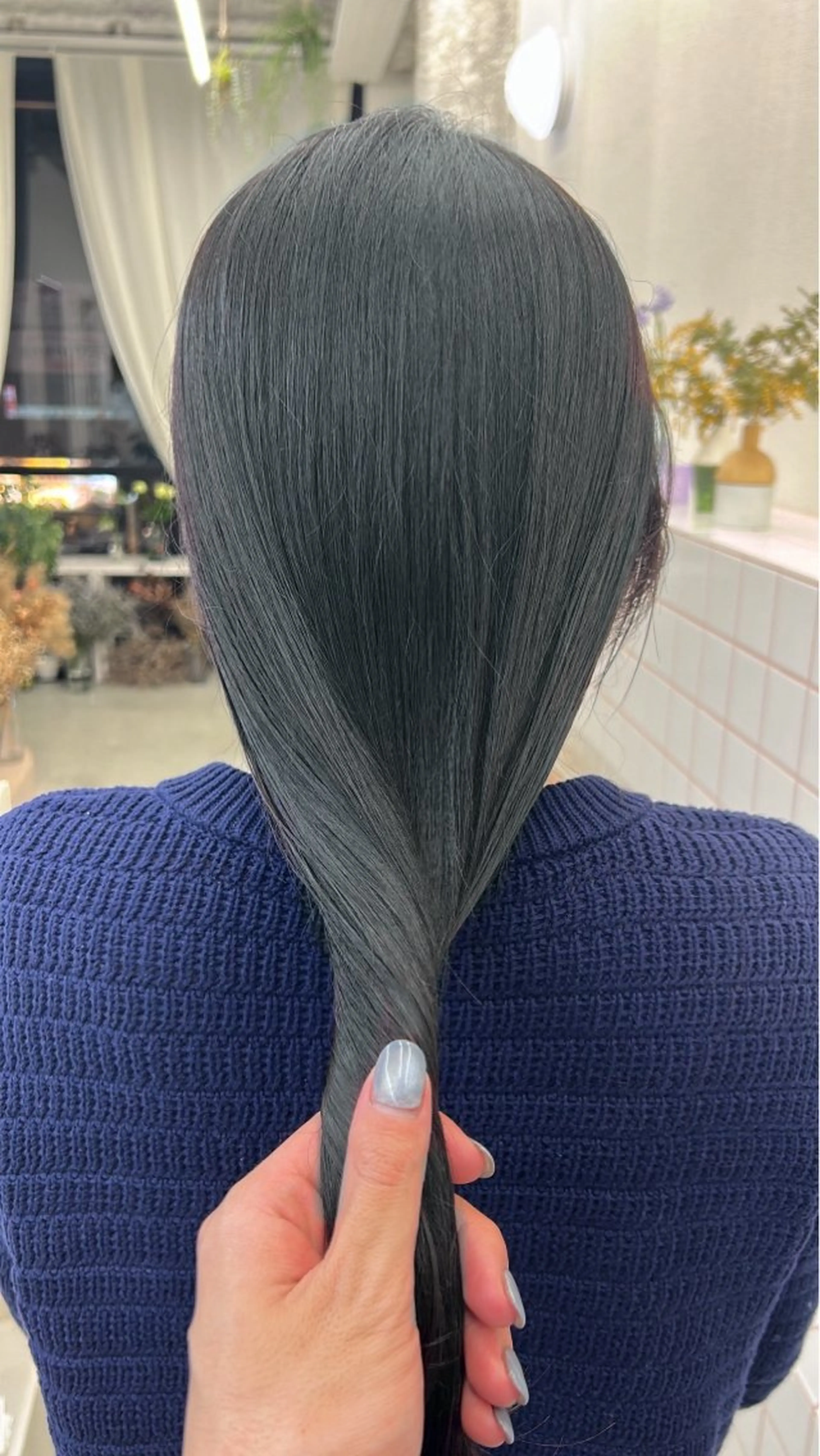 ロング カット ヘアカラー トリートメント 名古屋/伏見/花屋 併設/不破新のヘアスタイル