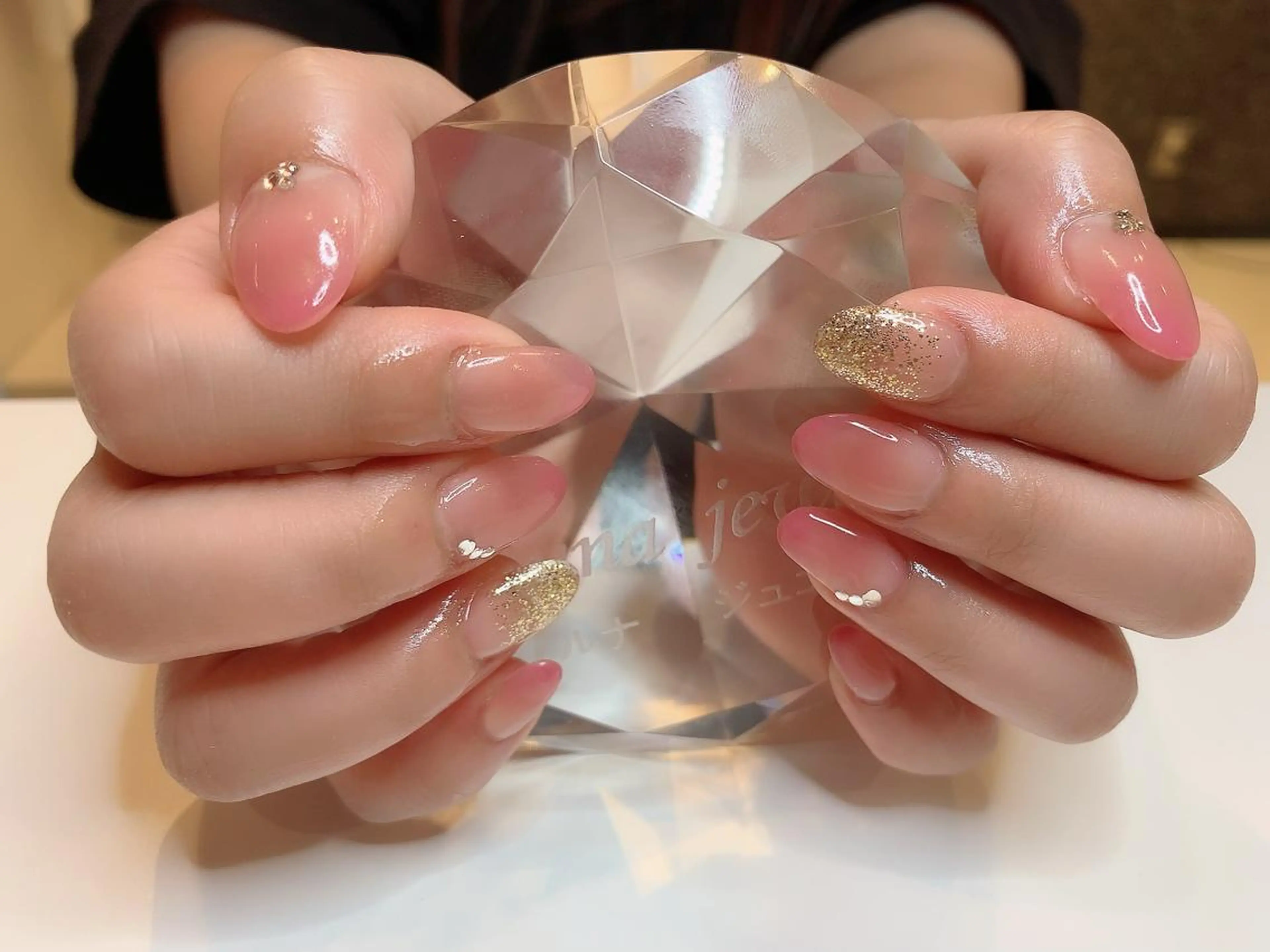 ネイル クリアネイル スカルプネイル Adite nailのネイルデザイン