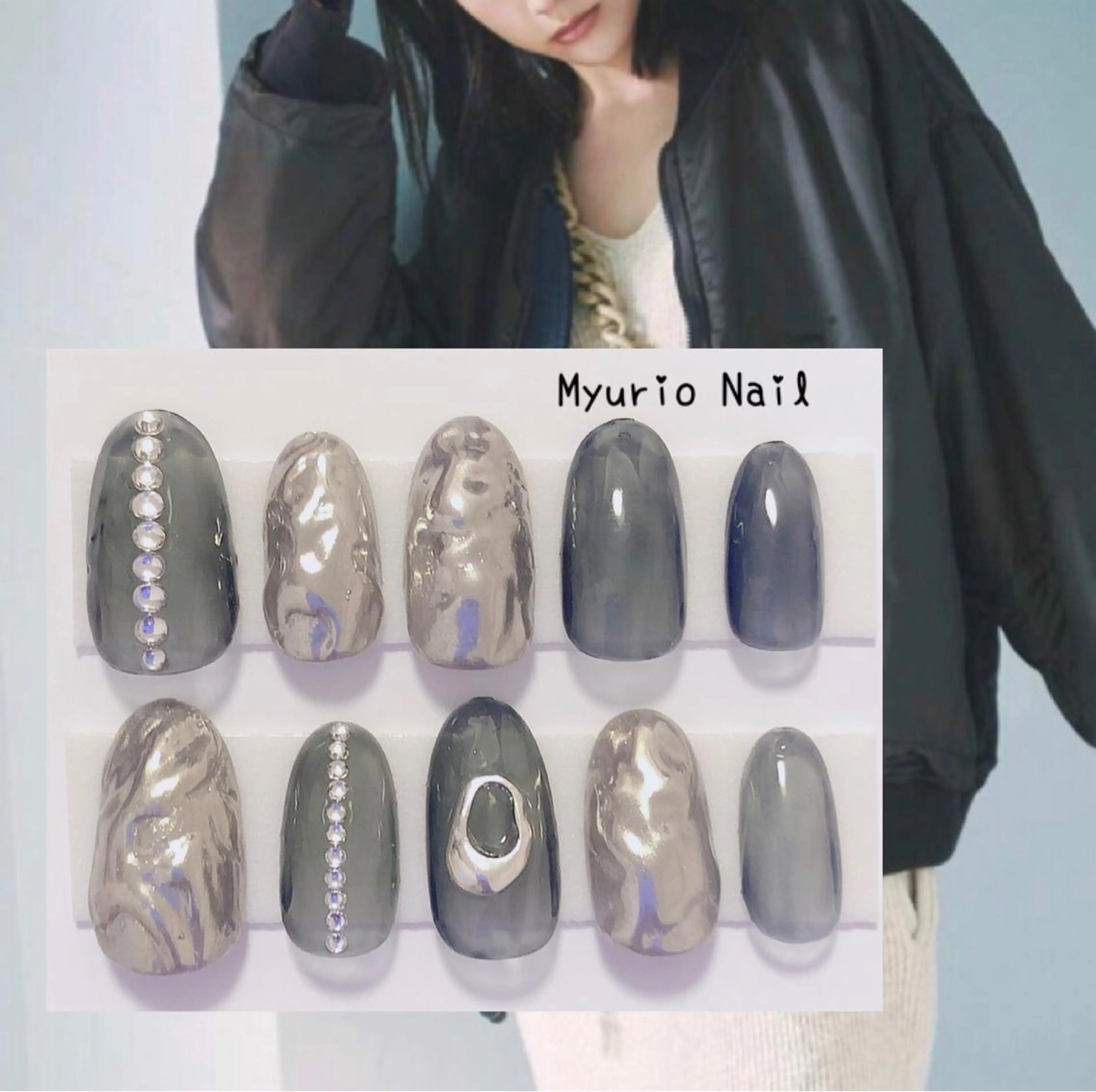 ネイル Sympa 𝓜iwako🐰ᩚのネイルデザイン