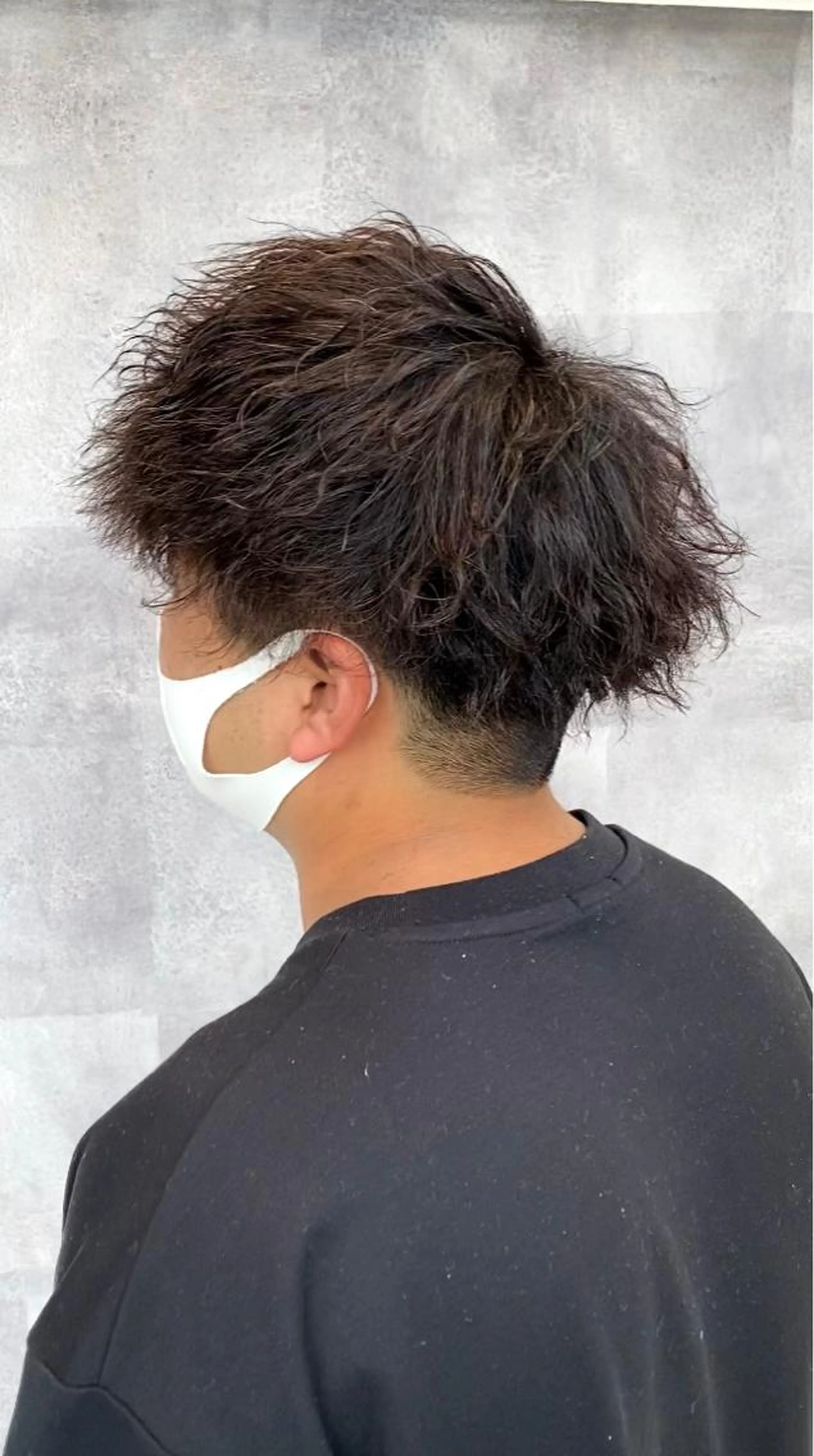 🎁minimo限定価格🎁メンズカット✂️+ツイストスパイラルパーマ⚡️の写真