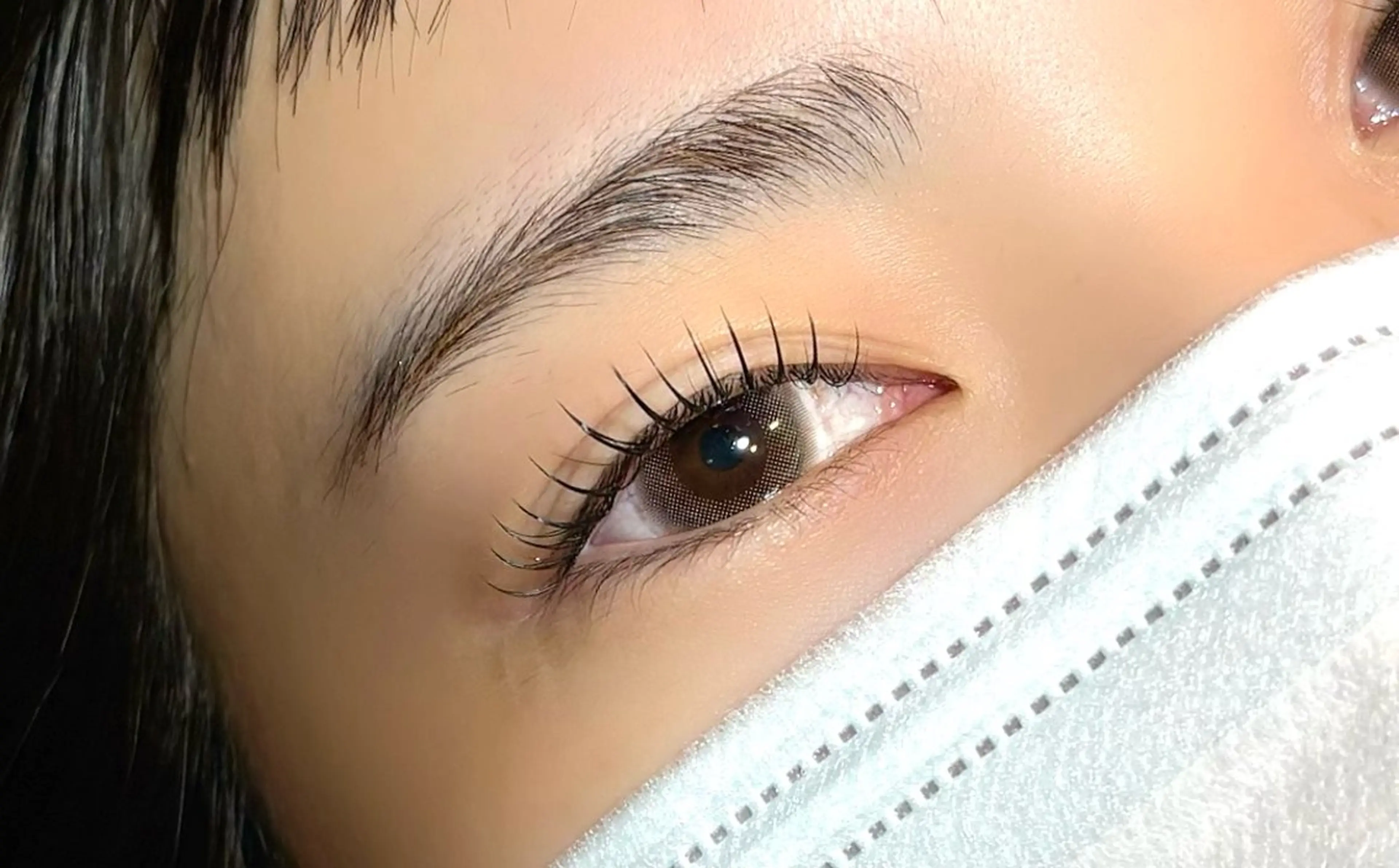 マツエク・マツパ 束感まつ毛 フラットラッシュ マツエク from nail所属・フロムネイル airiのマツエク・マツパデザイン