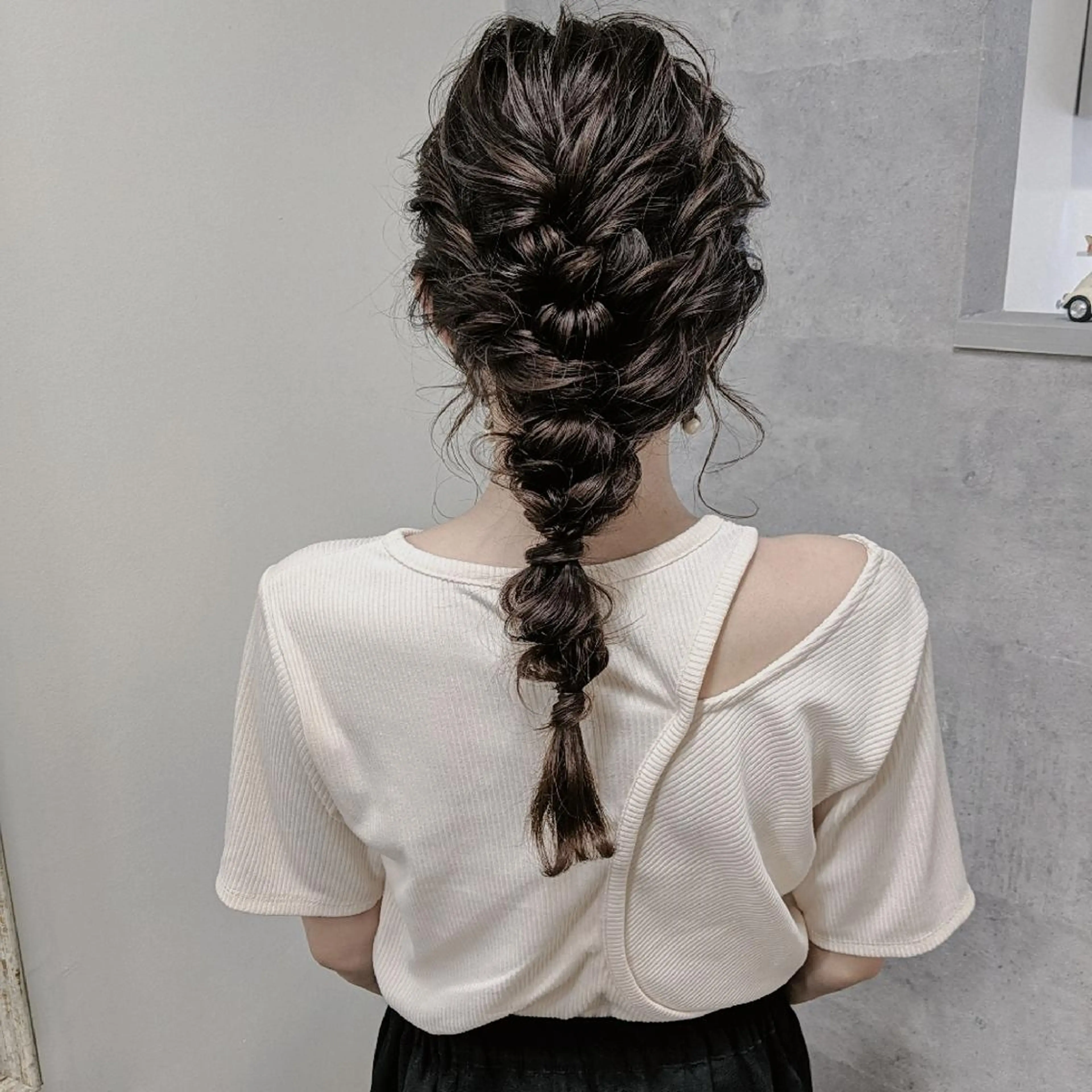 ロング ヘアアレンジ PRIVATE SALON EYES所属・EYES リアのマツエク・マツパデザイン