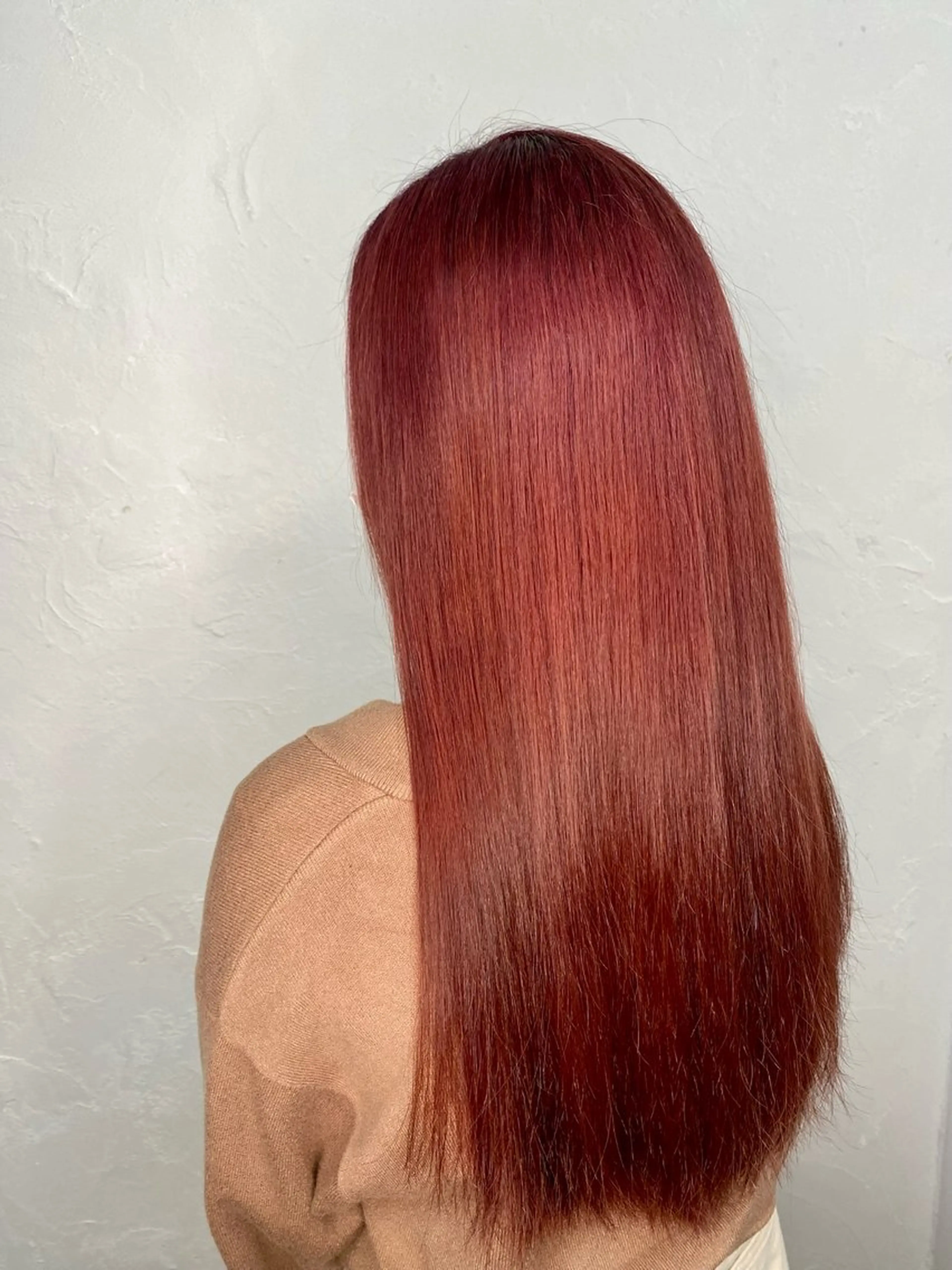 ロング 北川 飛瑶のヘアスタイル