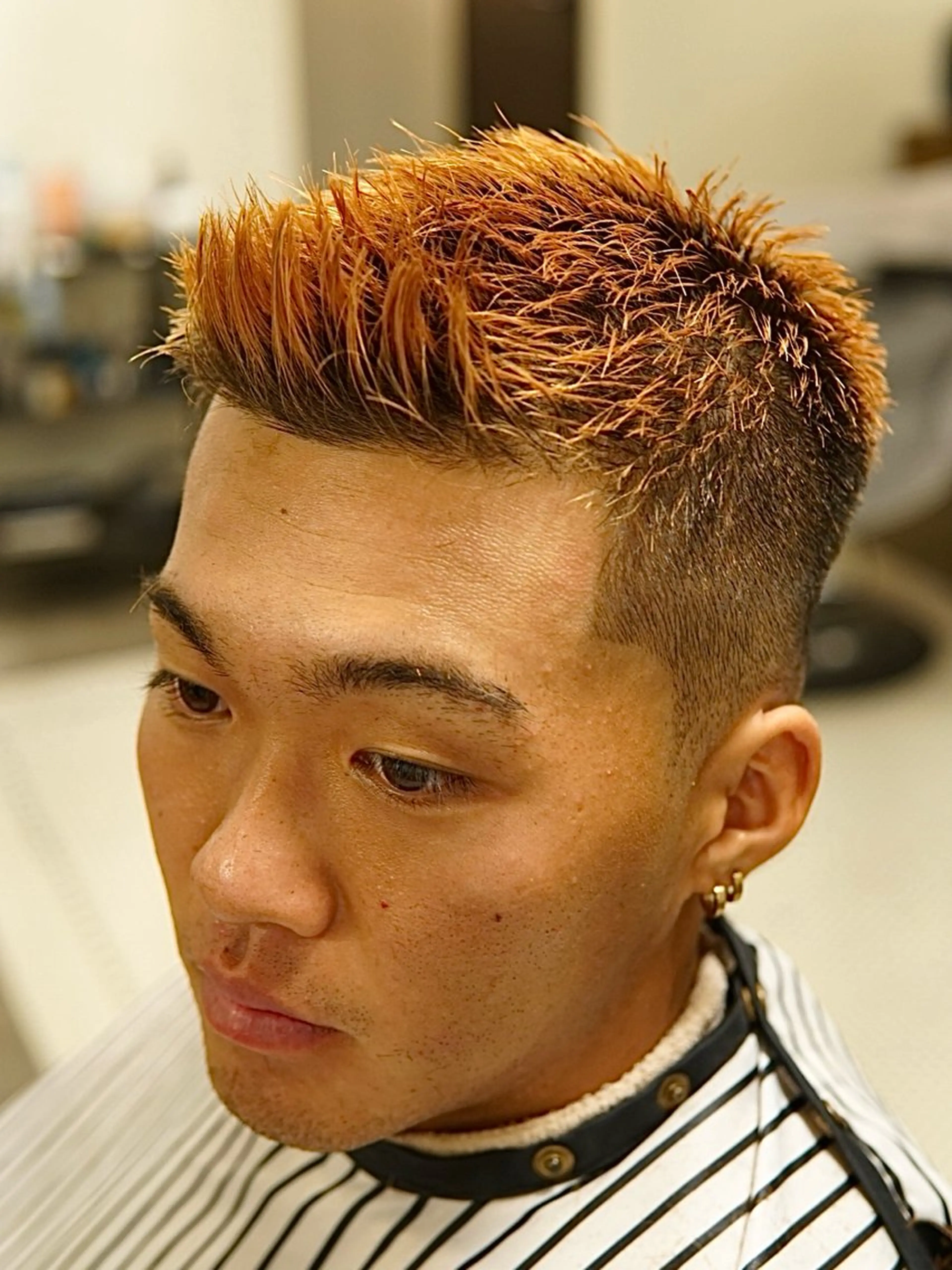 メンズ フェードカット スキンフェード カット ヘアーサロンチョップショップ所属・吉祥寺駅 takumiのヘアスタイル