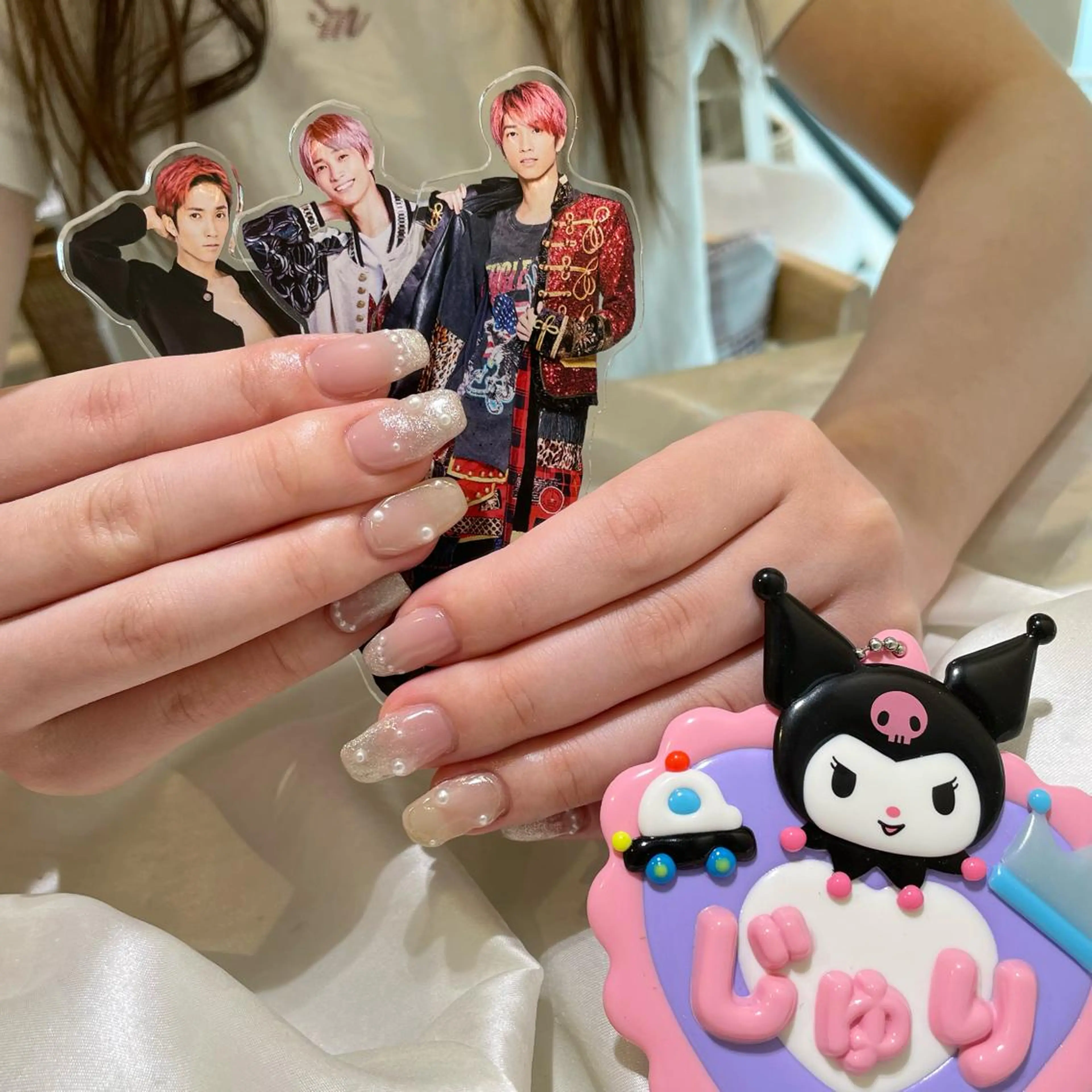 ネイル ガーリー 韓国ネイル マグネットネイル ミラーネイル ニュアンスネイル classic 新横浜所属・山田 暉のネイルデザイン