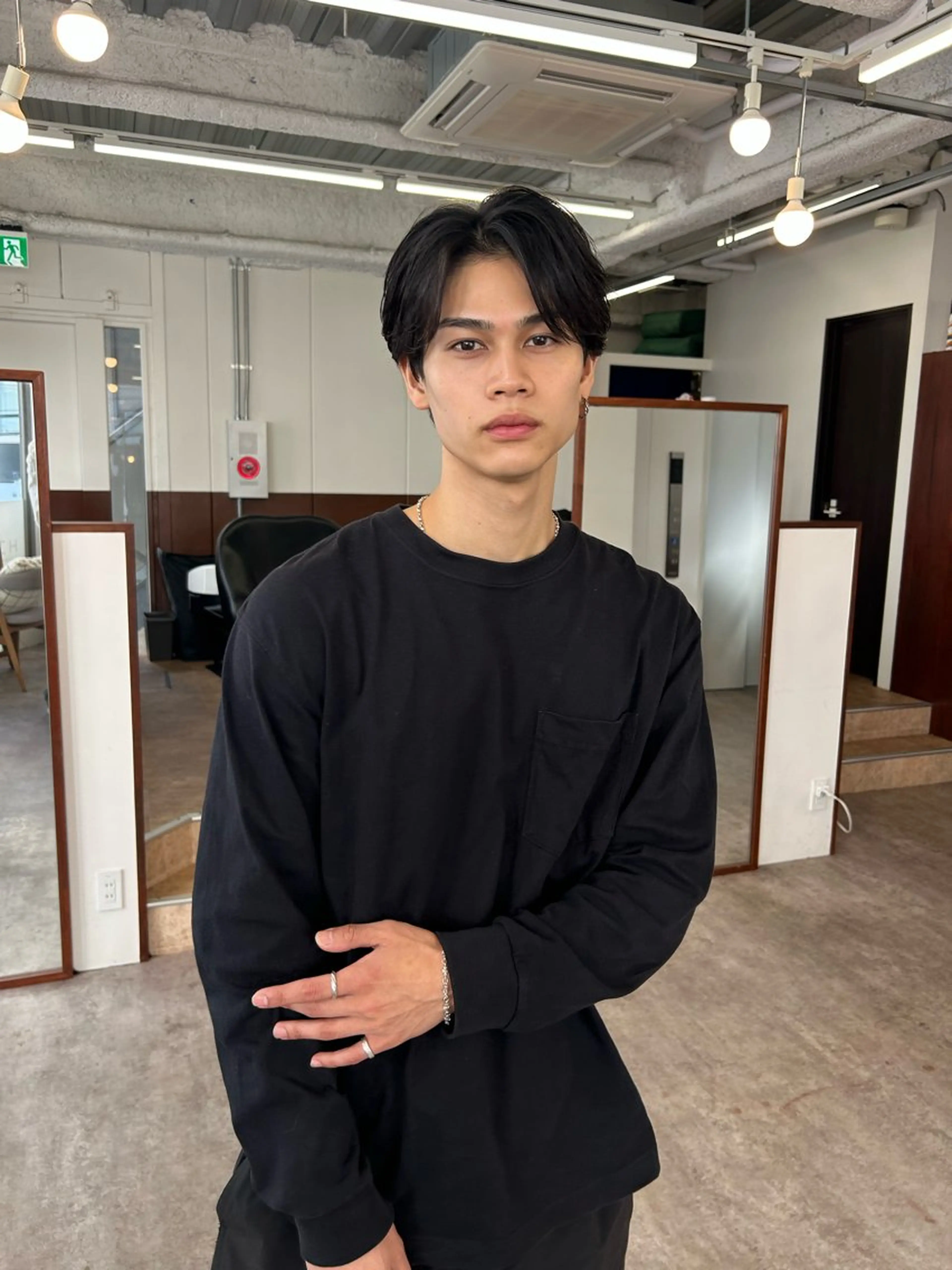 メンズ カット 縮毛矯正 横浜メンズ特化 田中リョウのヘアスタイル