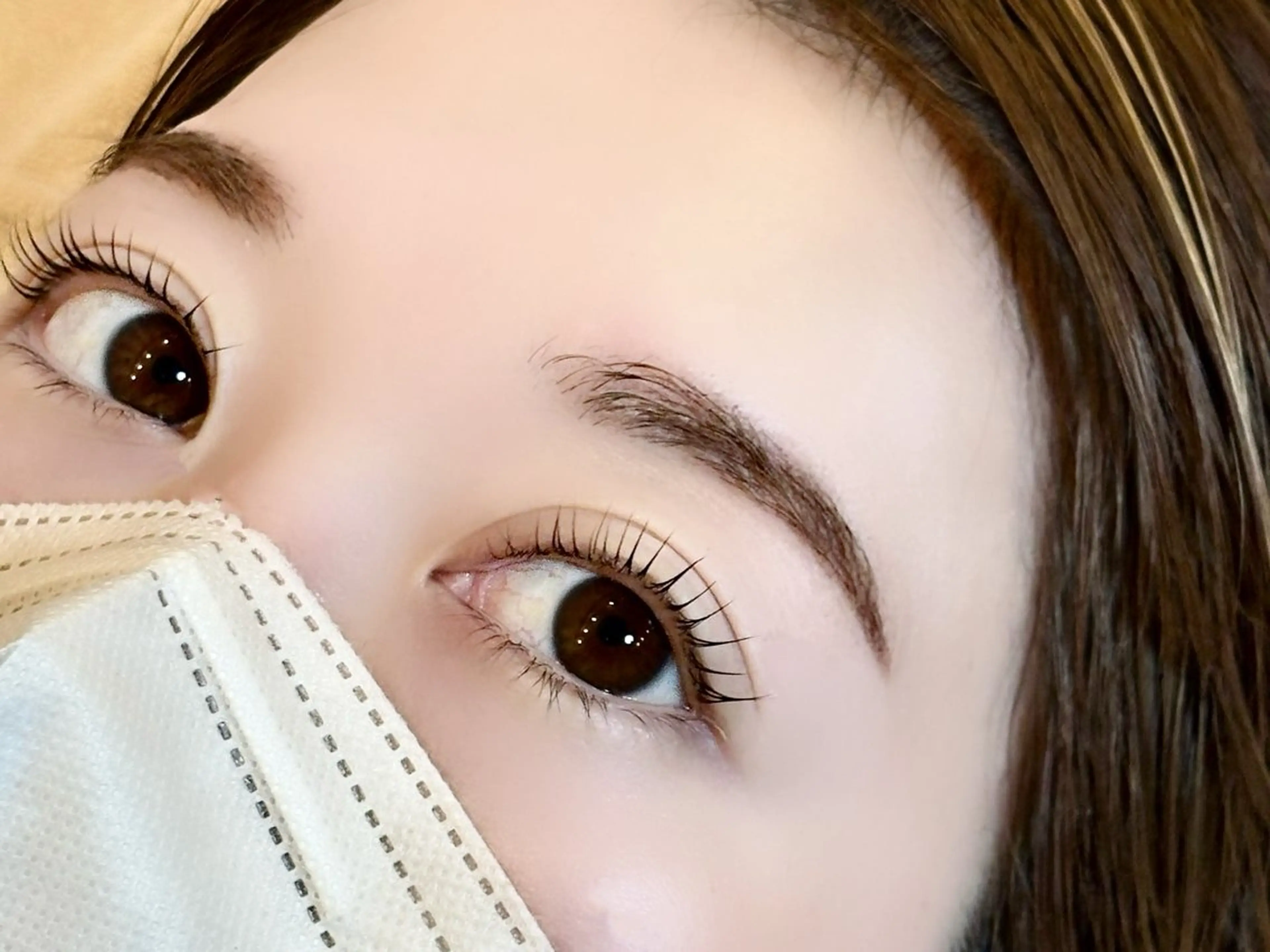 パーマ ストレートパーマ エクステ/眉/LED peTiT堀口のマツエク・マツパデザイン