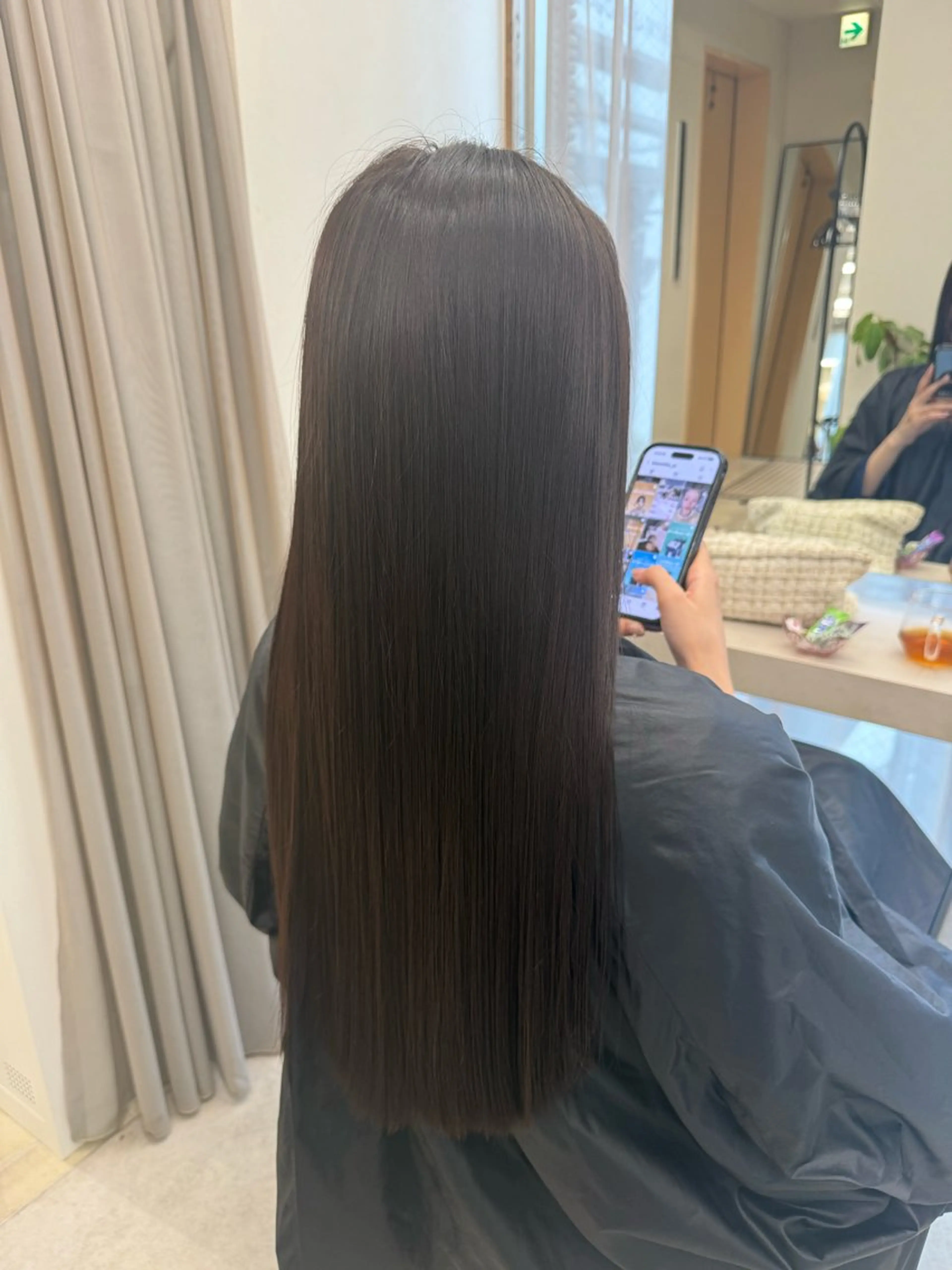 パーマ カット 縮毛矯正 トリートメント ヘッドスパ haru 髪質改善サロンのヘアスタイル