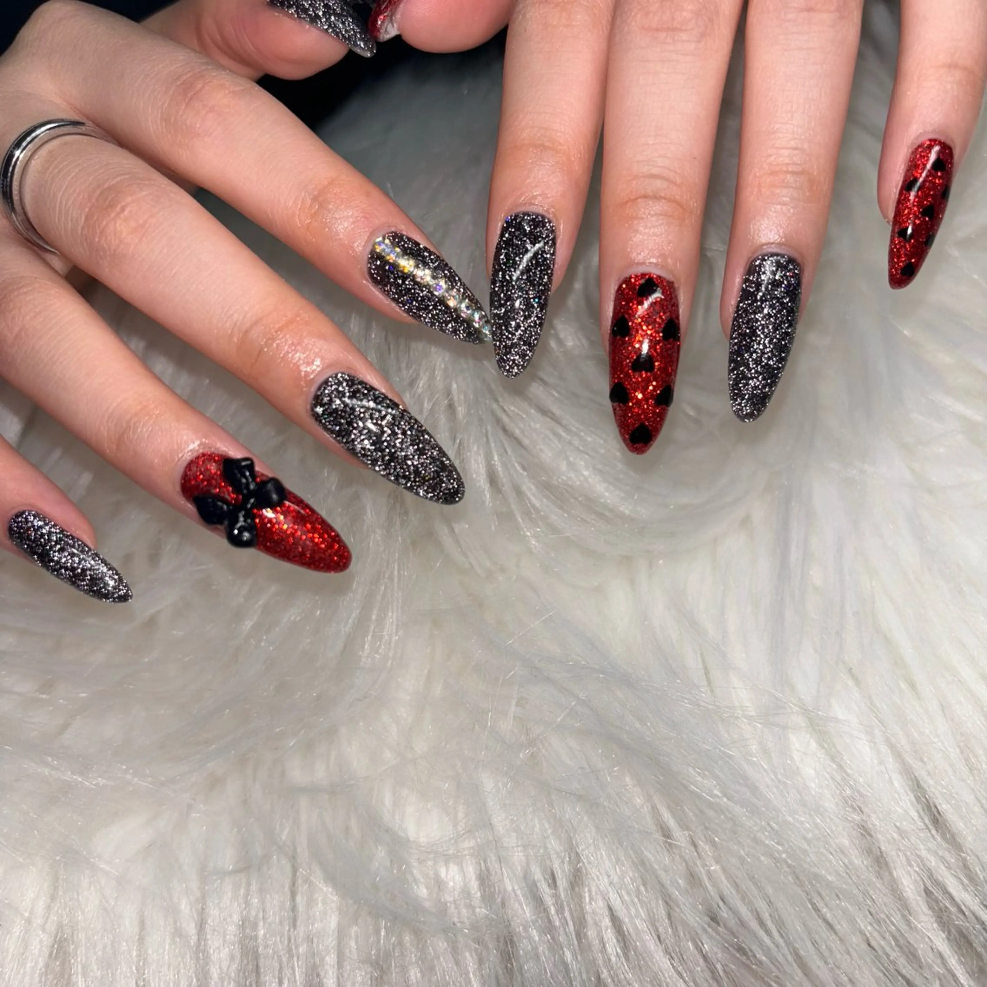 ネイル ハンドネイル RE💟N.NAIL ラテン系お姉さんのネイルデザイン