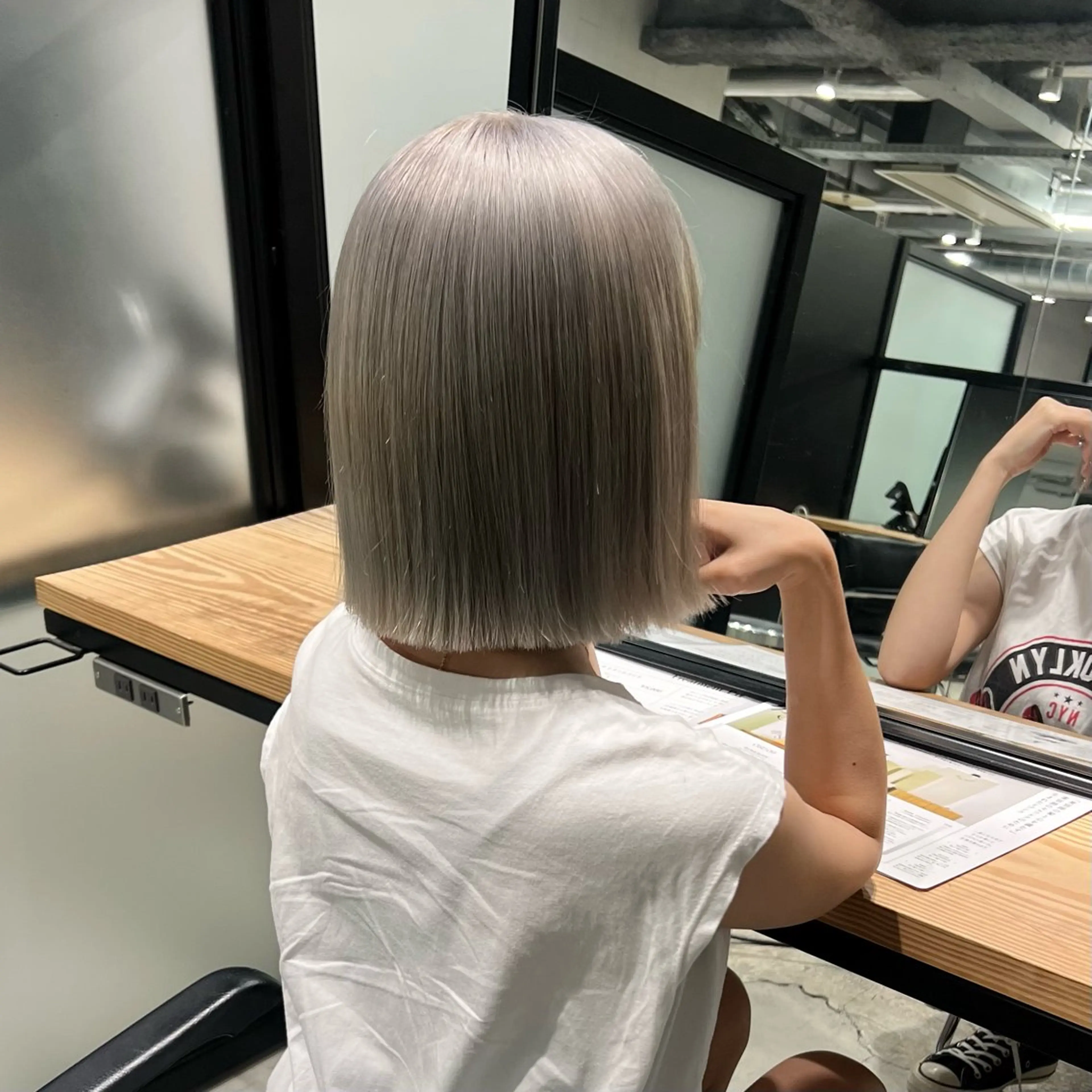 ショート カラー 🎀miyu🎀池袋 レイヤーカット🎀のヘアスタイル