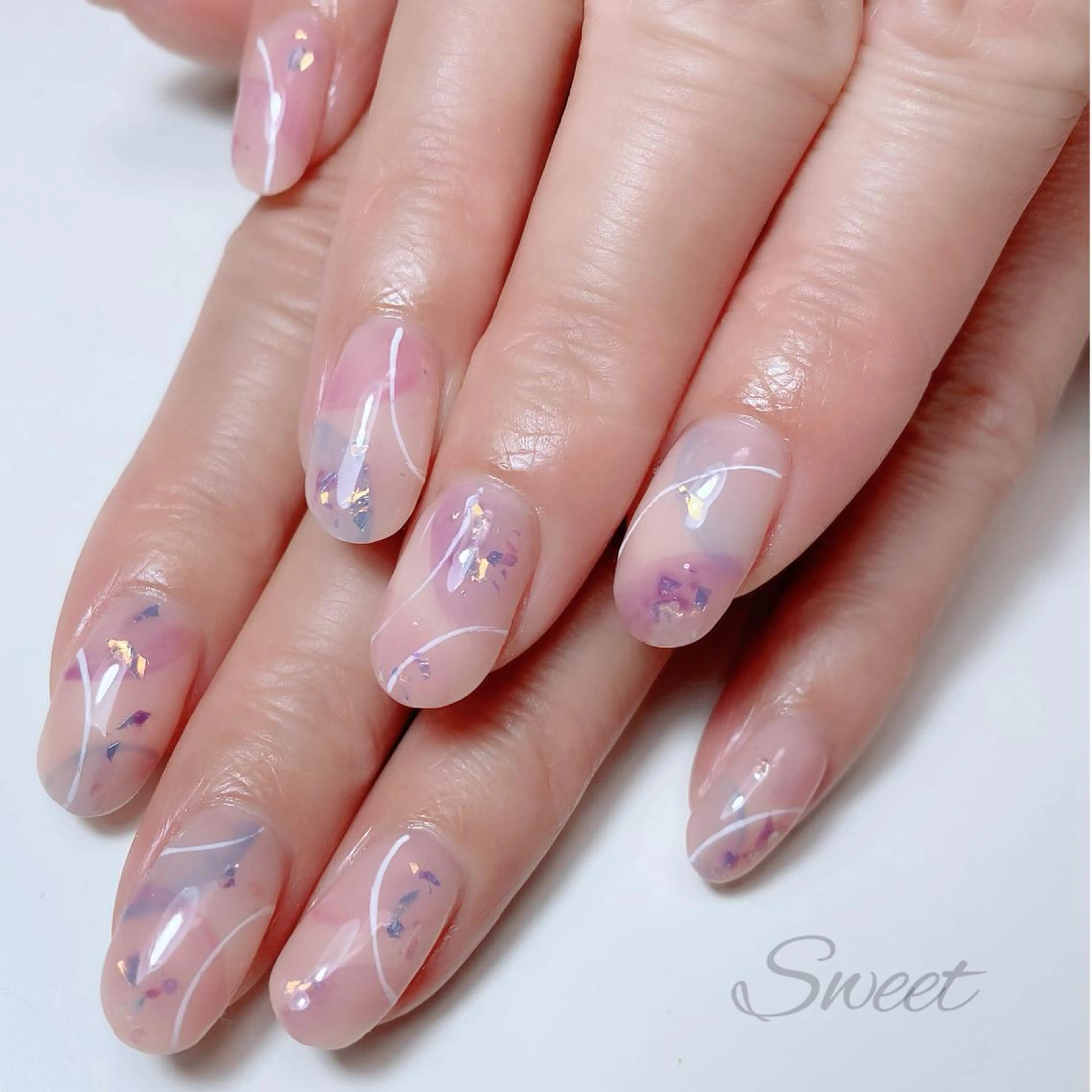 ネイル sweet 仲野陽子のネイルデザイン