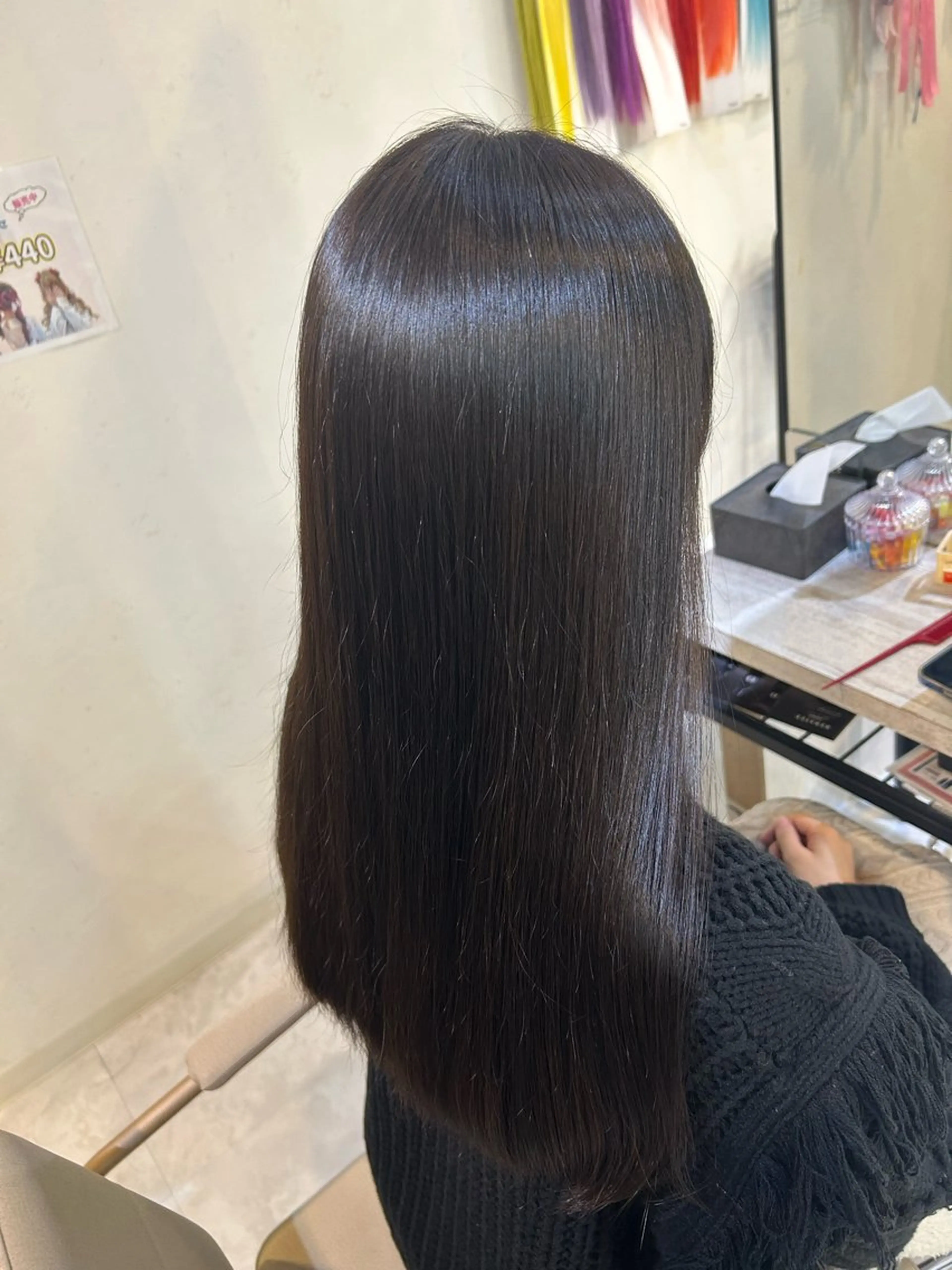 ロング 荻野 ひなのヘアスタイル