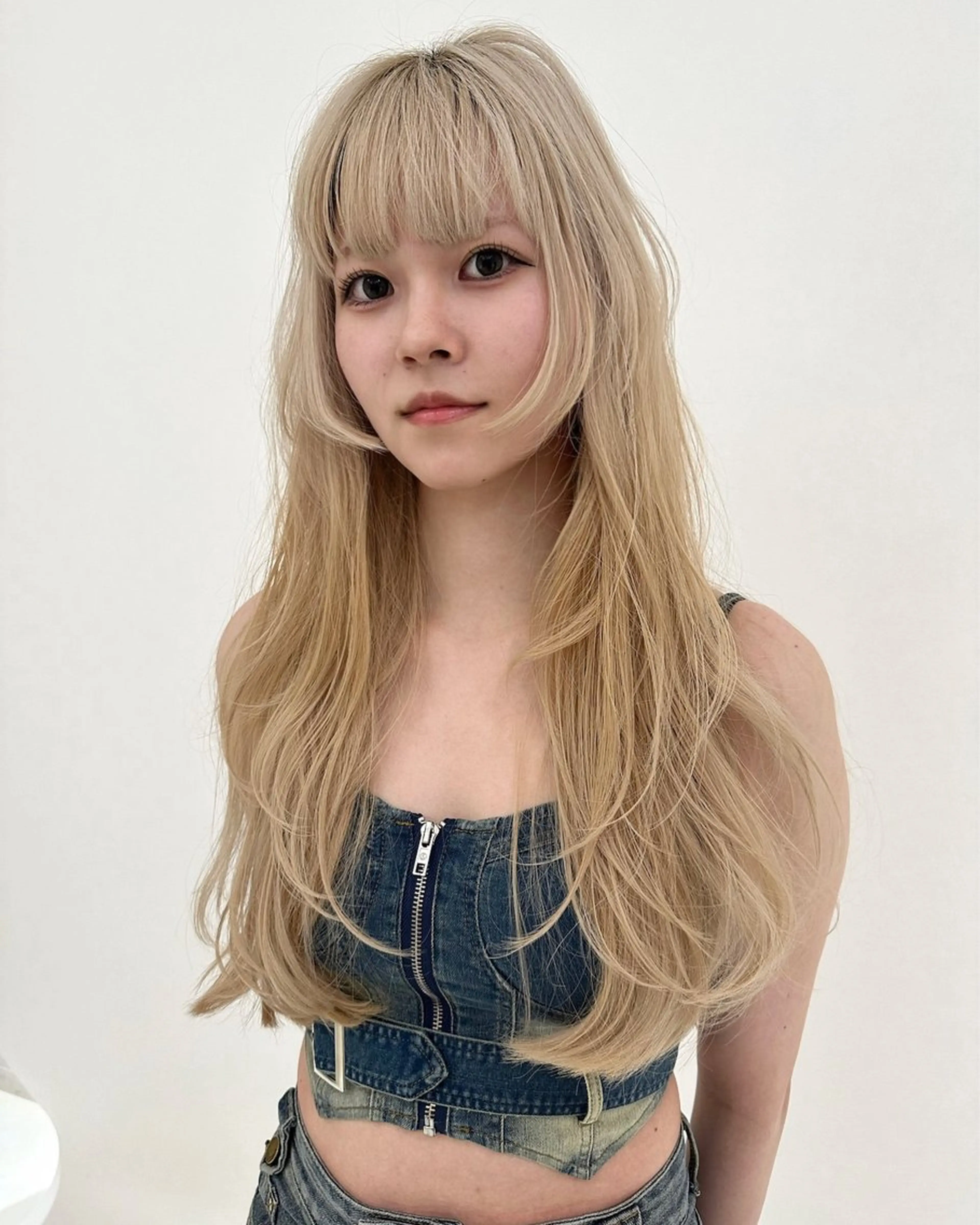 🦋ブリーチカラー+エクステ80本(カット付き)🦋の写真