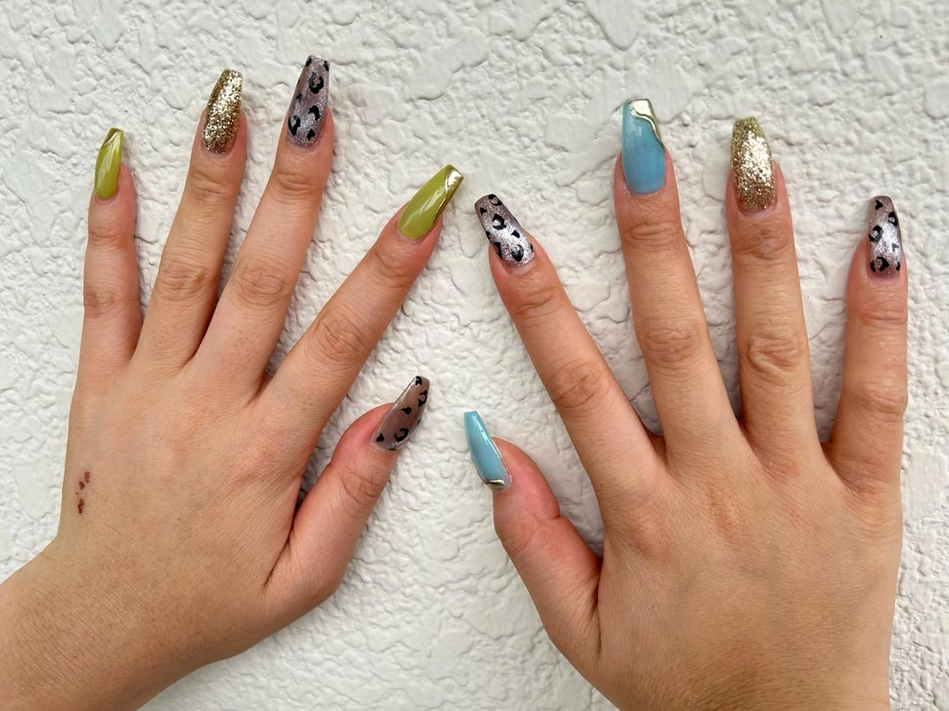 ロング ネイル ハンドネイル フットネイル ✴︎ Delightのネイルデザイン