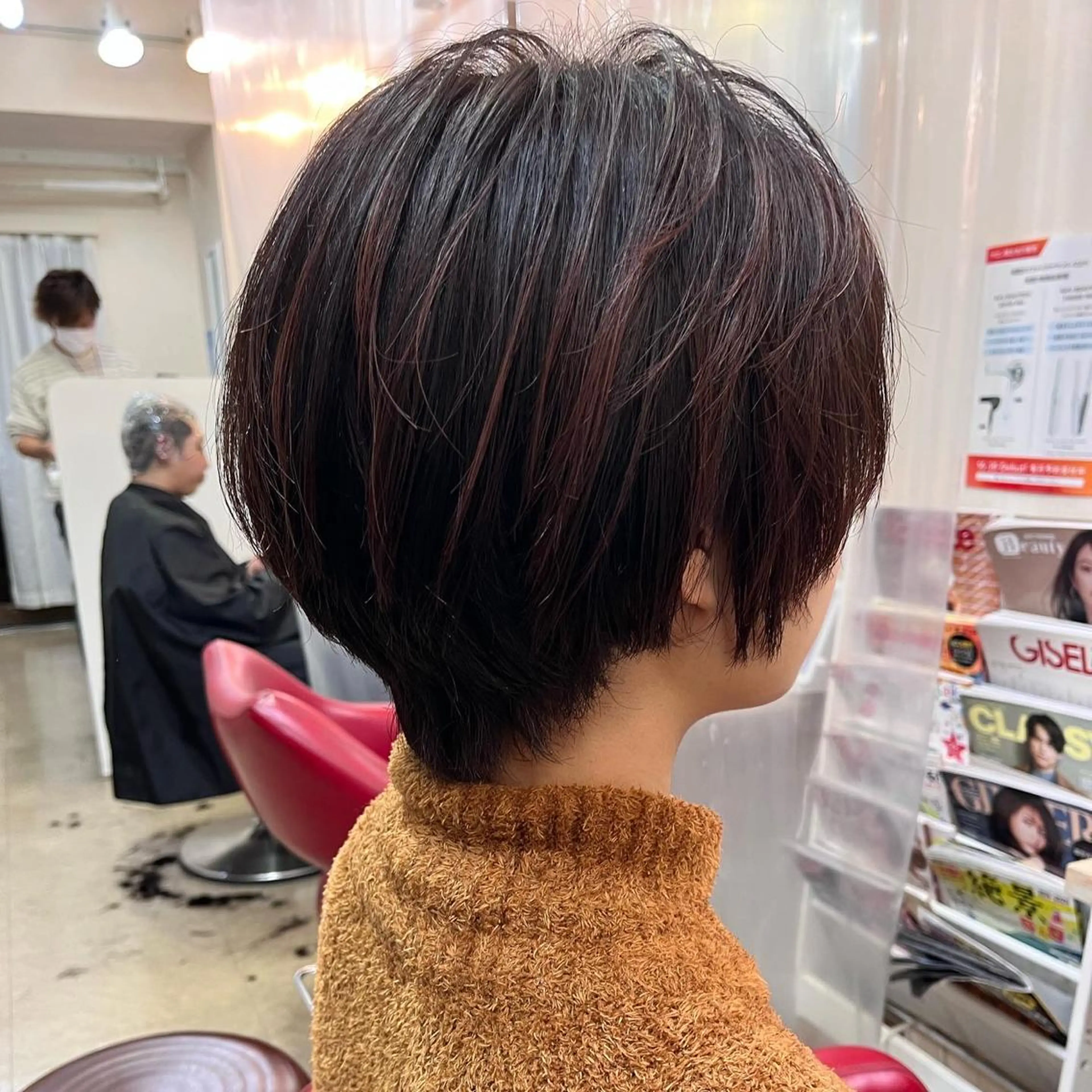 ショート カラー SALOWIN所属・ショート専門 笠井翔太のヘアスタイル