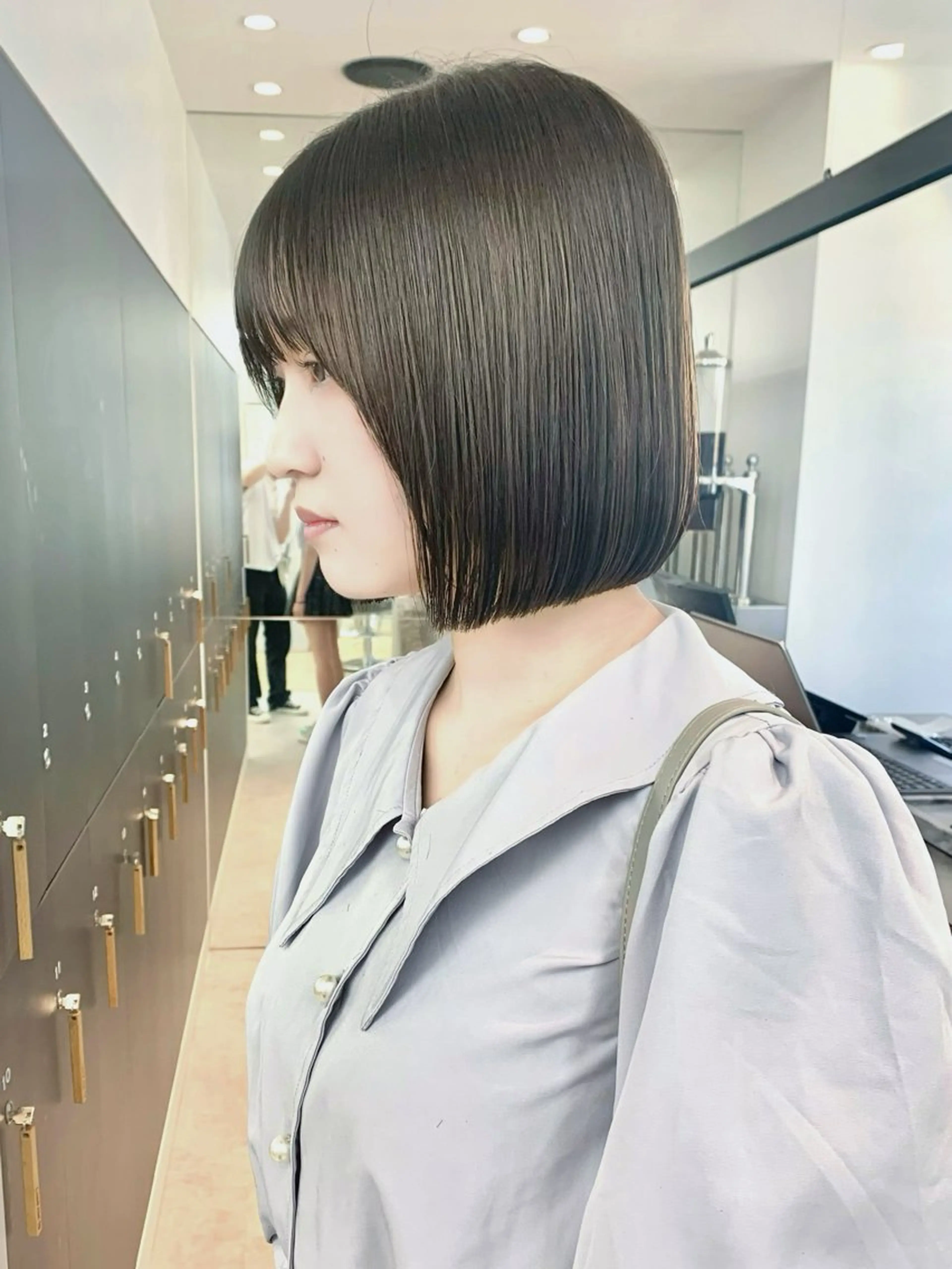 ショート カット ヘアカラー トリートメント 縮毛矯正/韓国ヘア /ブリーチ/柴山のヘアスタイル