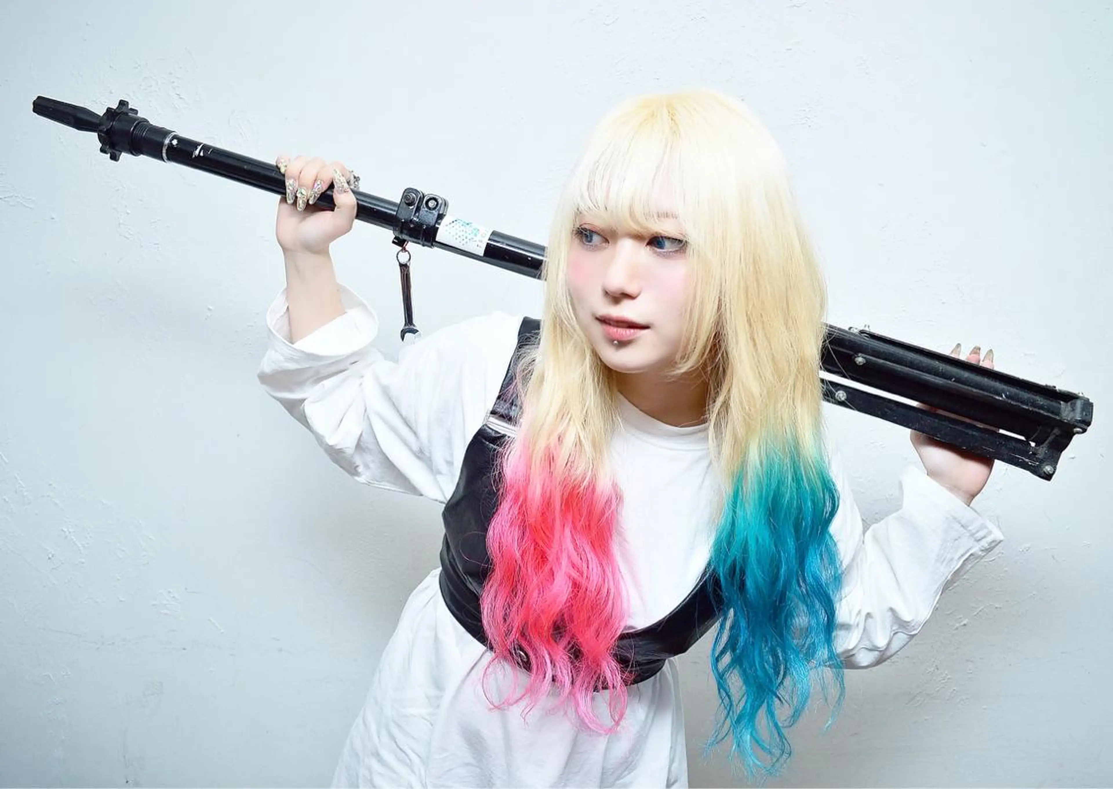 ロング カラー ヘアカラー トリートメント エクステ エクステリピート率 No.1 菊池　悠介のヘアスタイル