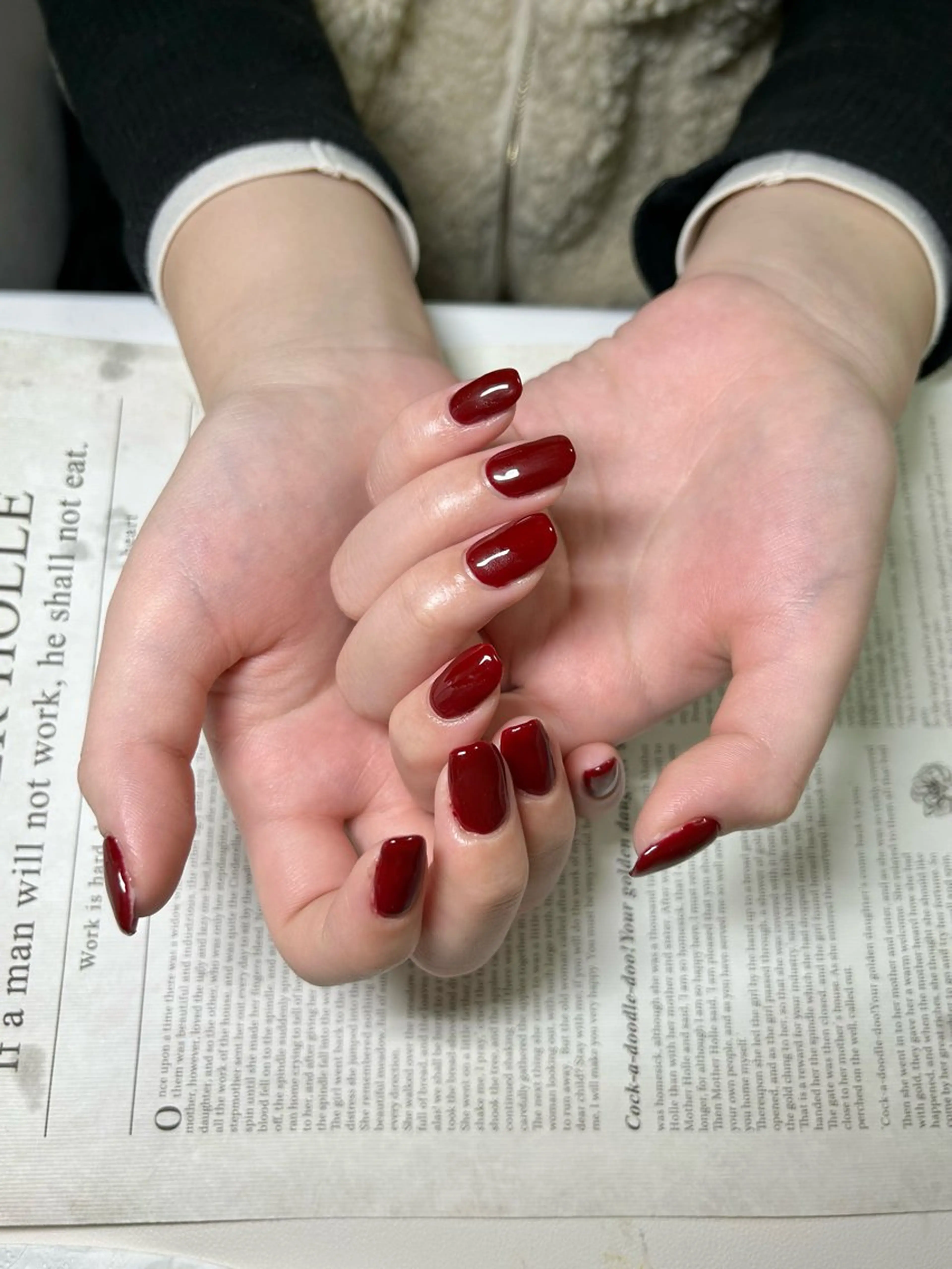 ネイル ハンドネイル コウ ヨウのネイルデザイン