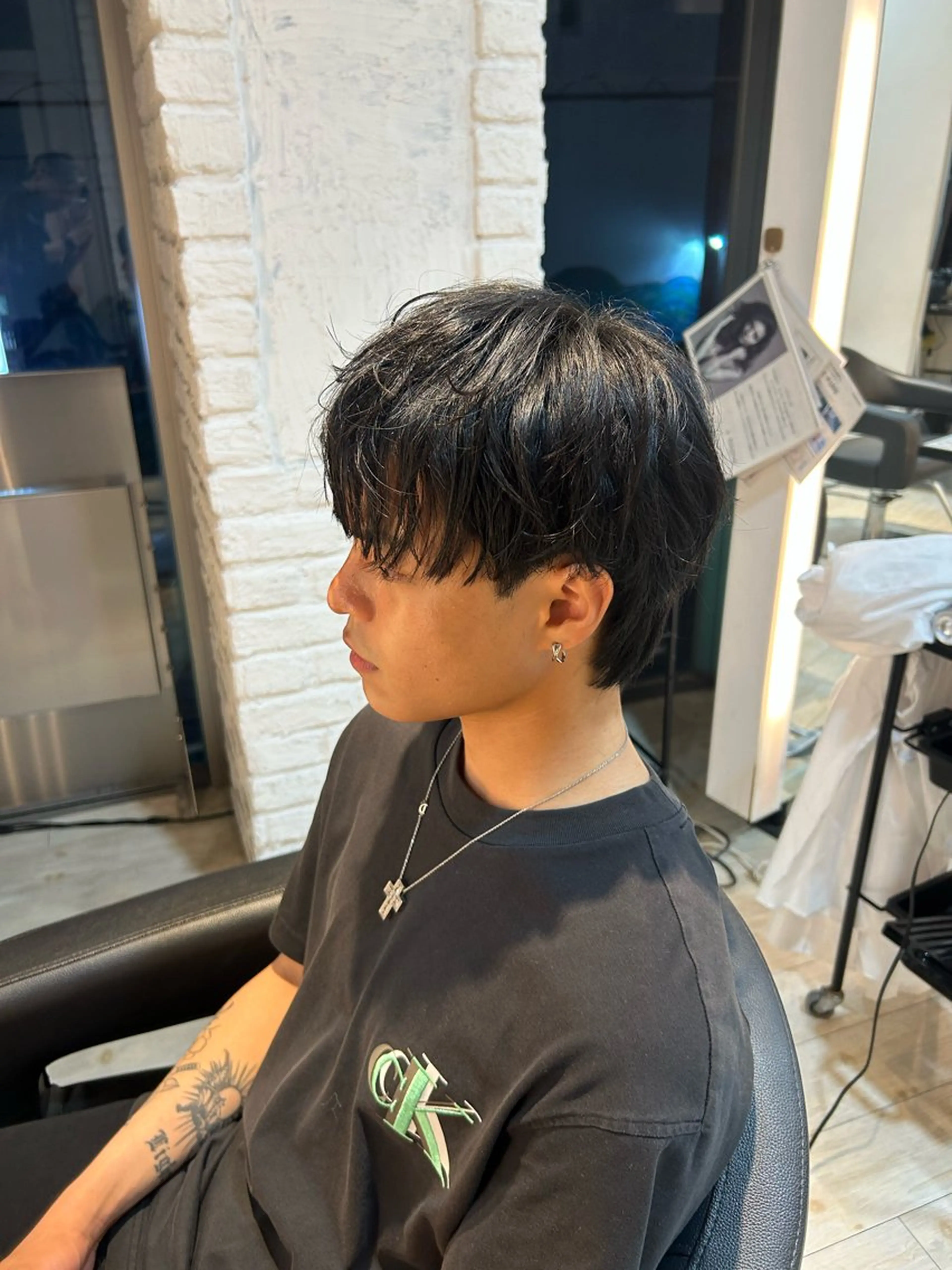 ショート メンズ マッシュウルフ マッシュ メンズウルフカット ウルフカット PHENOMENON /韓国Y2K/keiのヘアスタイル