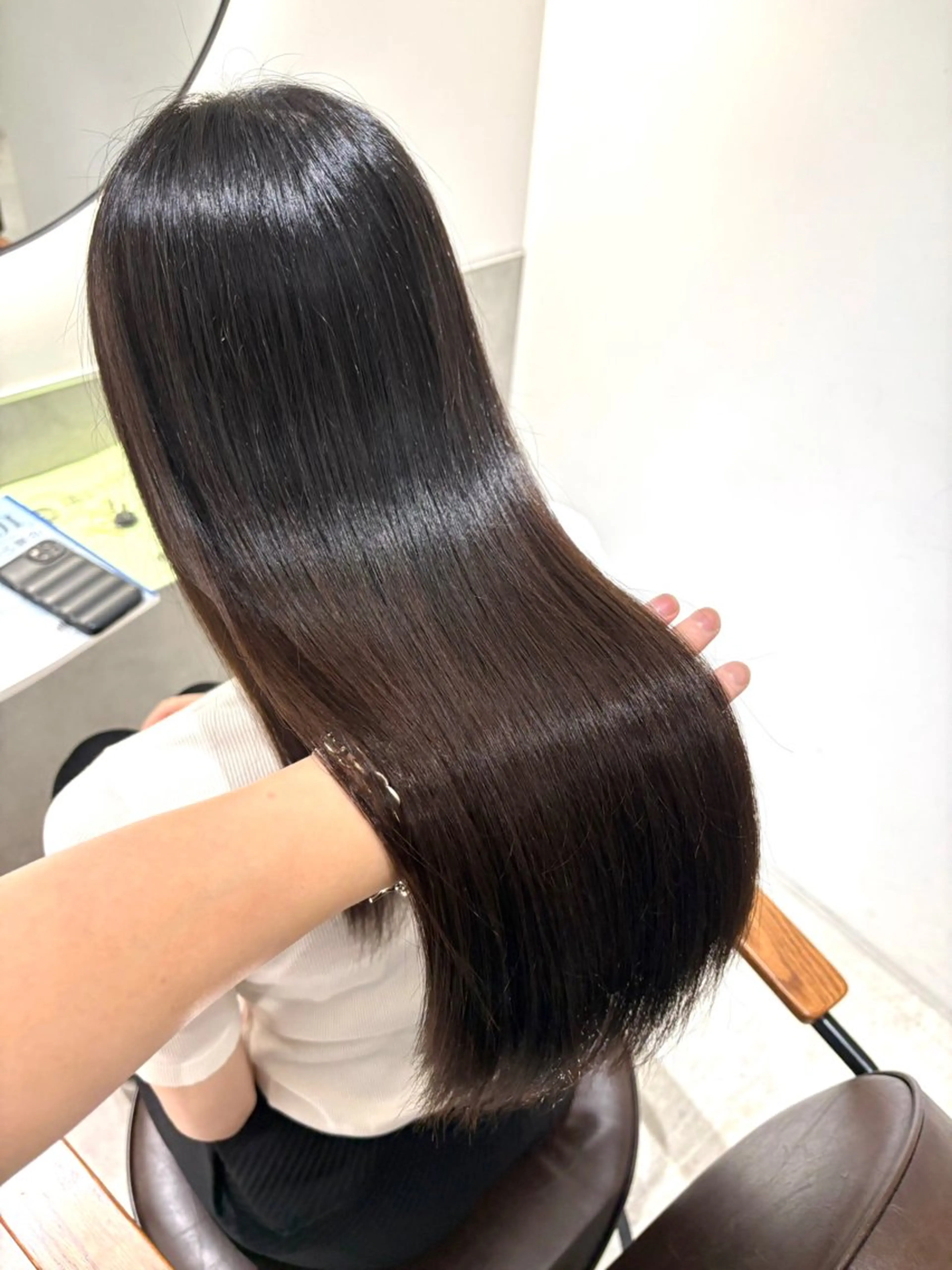 ロング 髪質改善 トリートメント トリートメント 銀座No.1髪質改善 縮毛矯正/本木のヘアスタイル