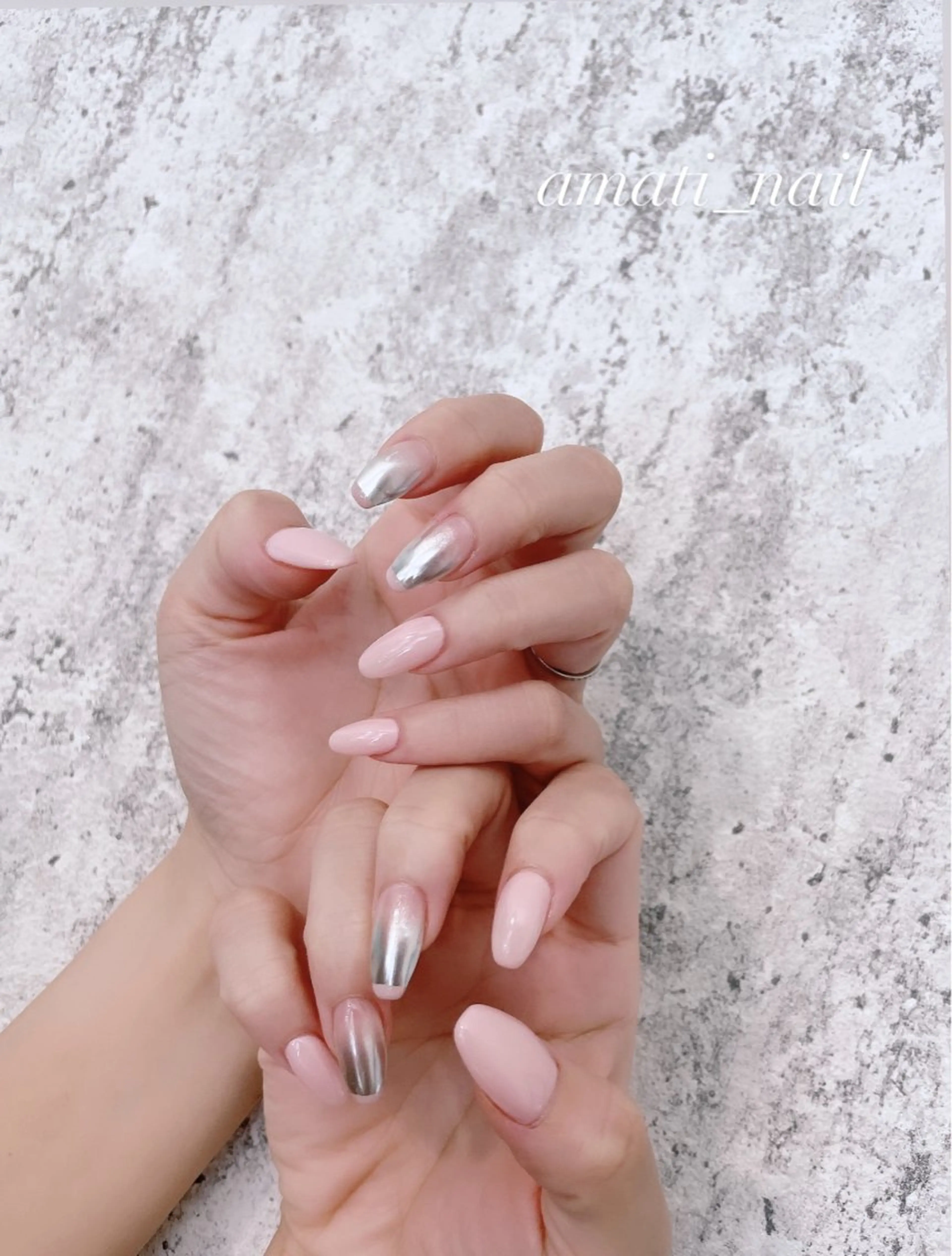 ネイル フットネイル フレンチネイル ジェルネイル マグネットネイル ミラーネイル ハンドネイル amati_nail TAKAKOのネイルデザイン