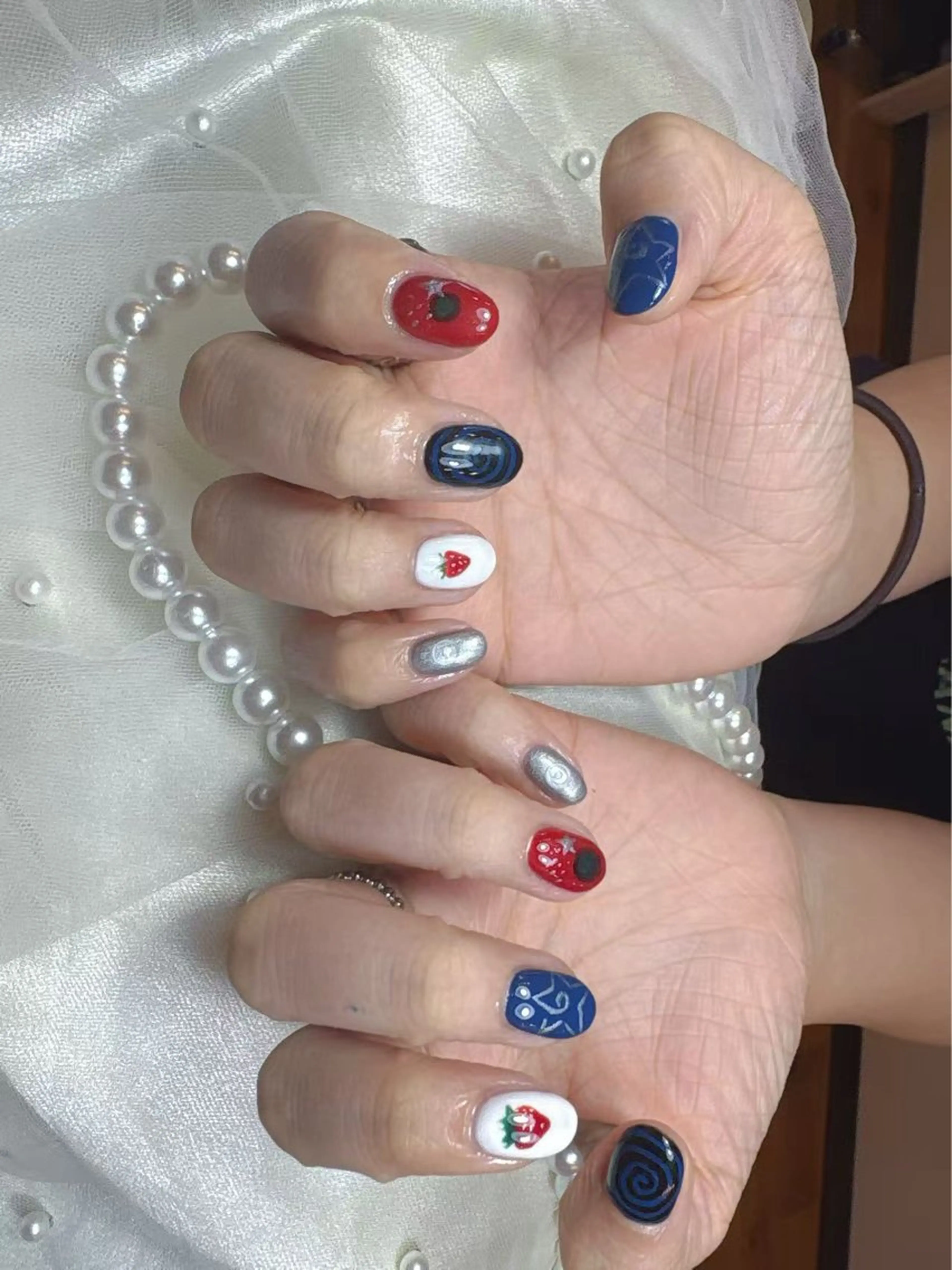 ネイル アートネイル ハンドネイル リセス 高田馬場のネイルデザイン