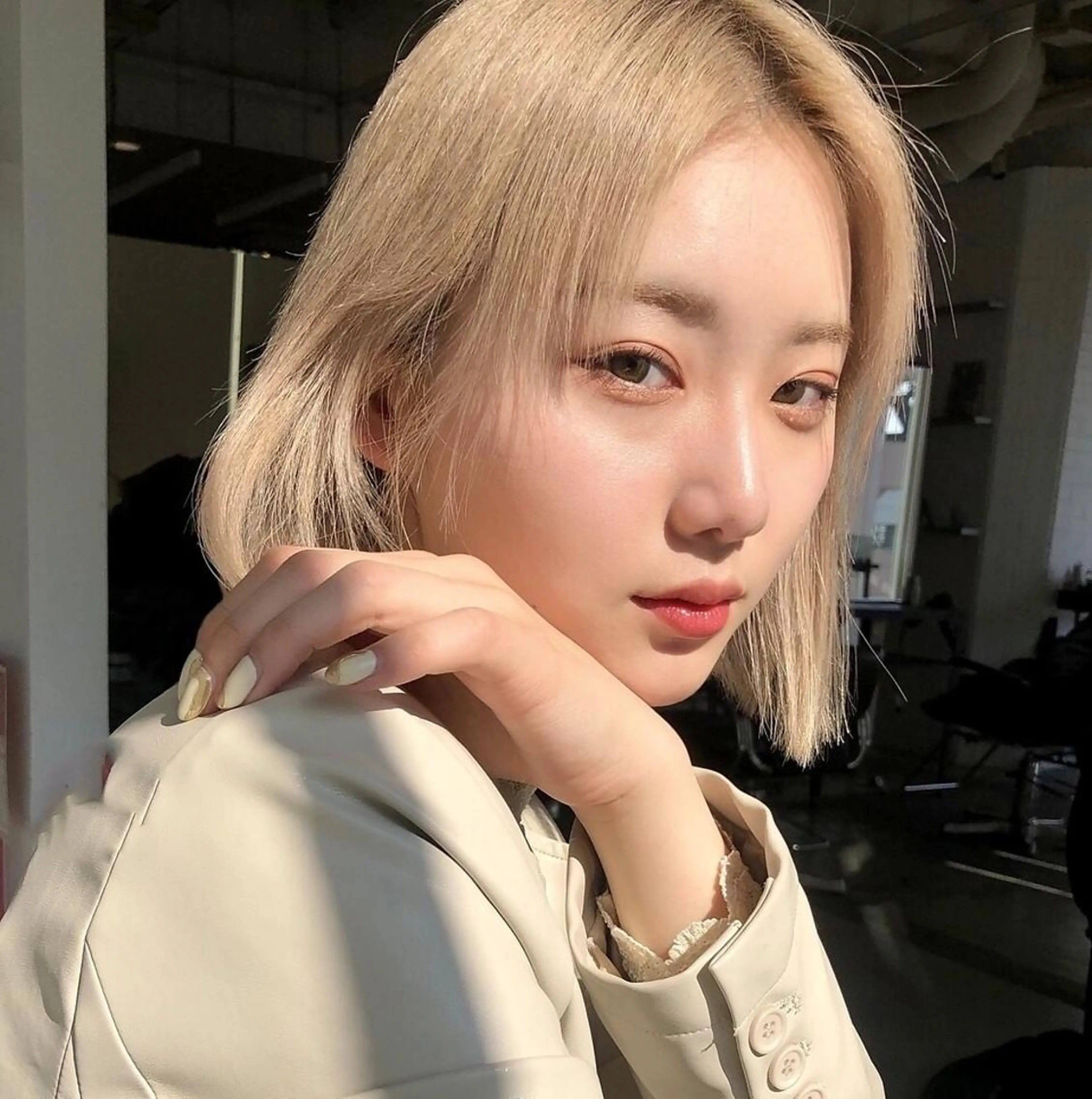 ショート ヘアカラー トリートメント 🎀ブリーチクーポン afternewsのヘアスタイル