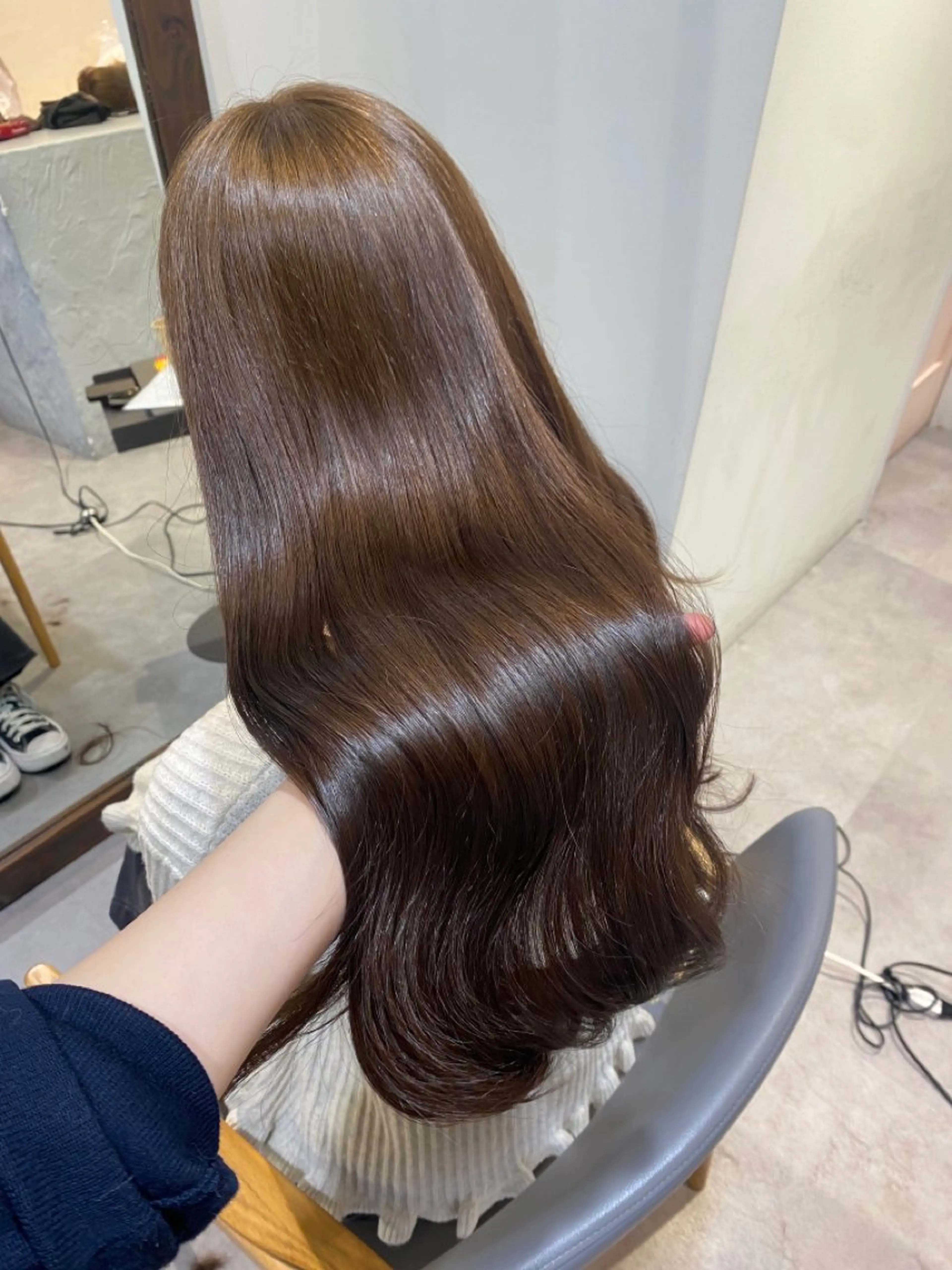 ロング カラー 当日予約大歓迎💗 依田瑞希のヘアスタイル