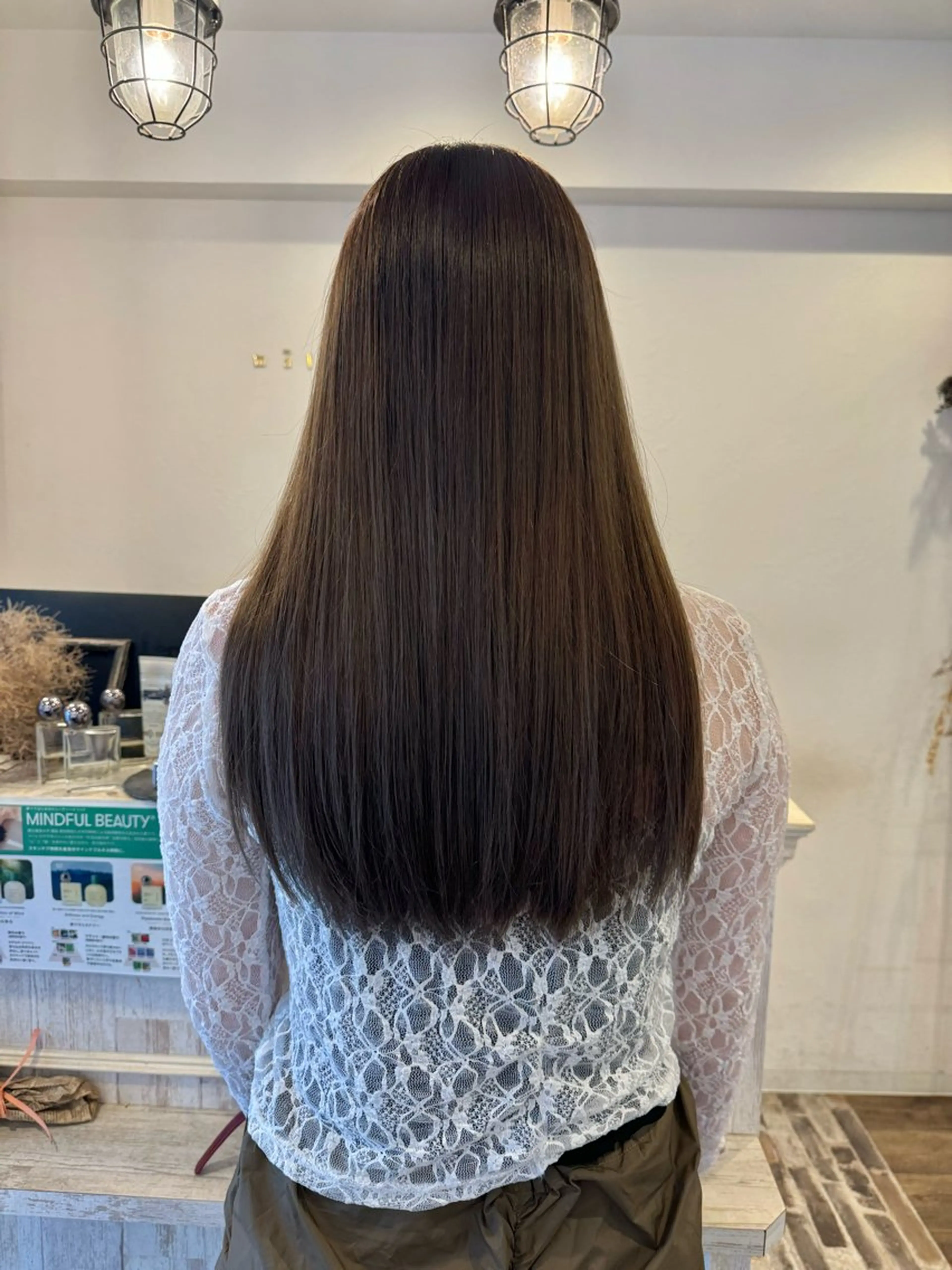 ロング カラー 髪質改善 ヘアカラー トリートメント m ā l o.🌷 サカモトマイコのヘアスタイル