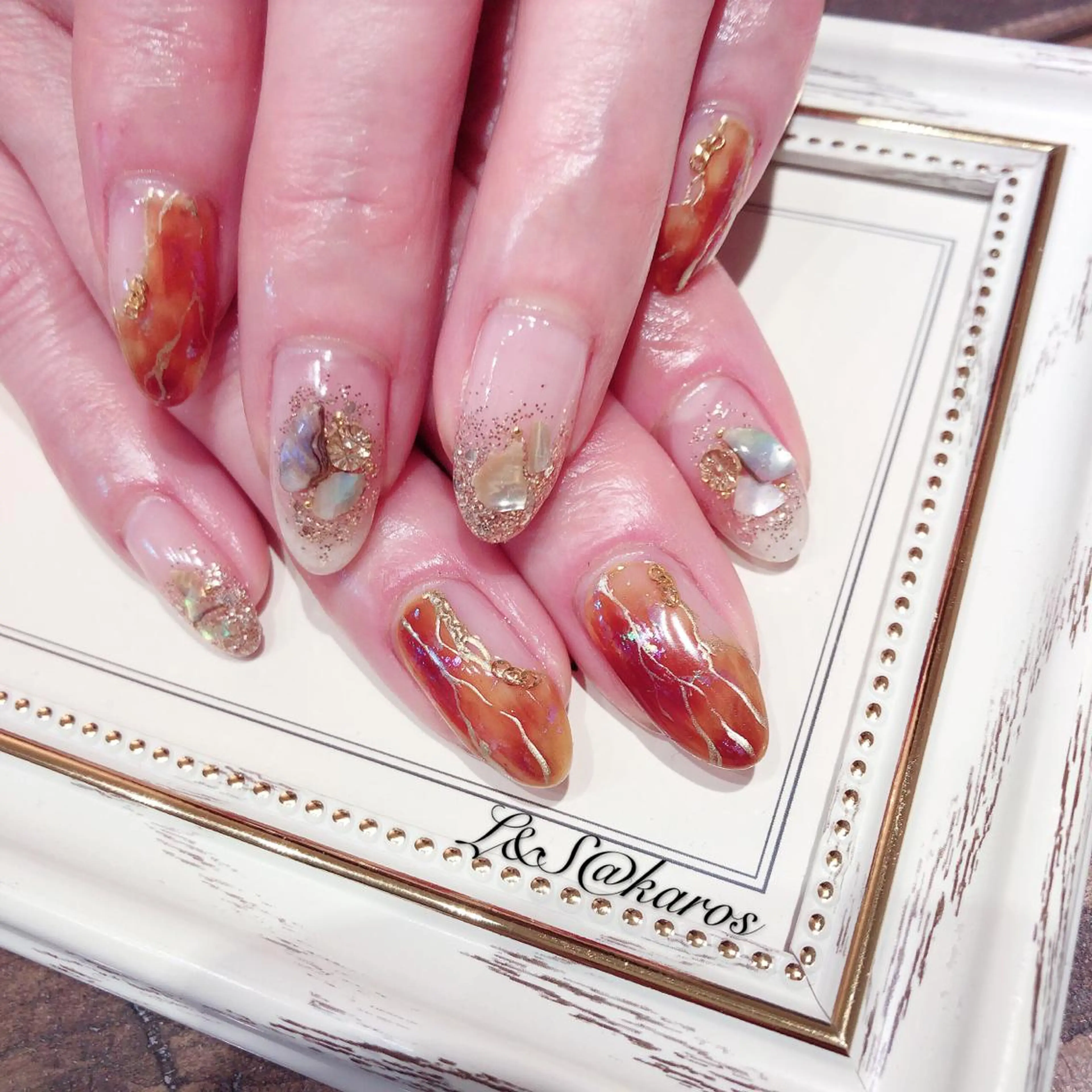 ネイル ハンドネイル L&S@Karos所属・L&S@ Karosのネイルデザイン