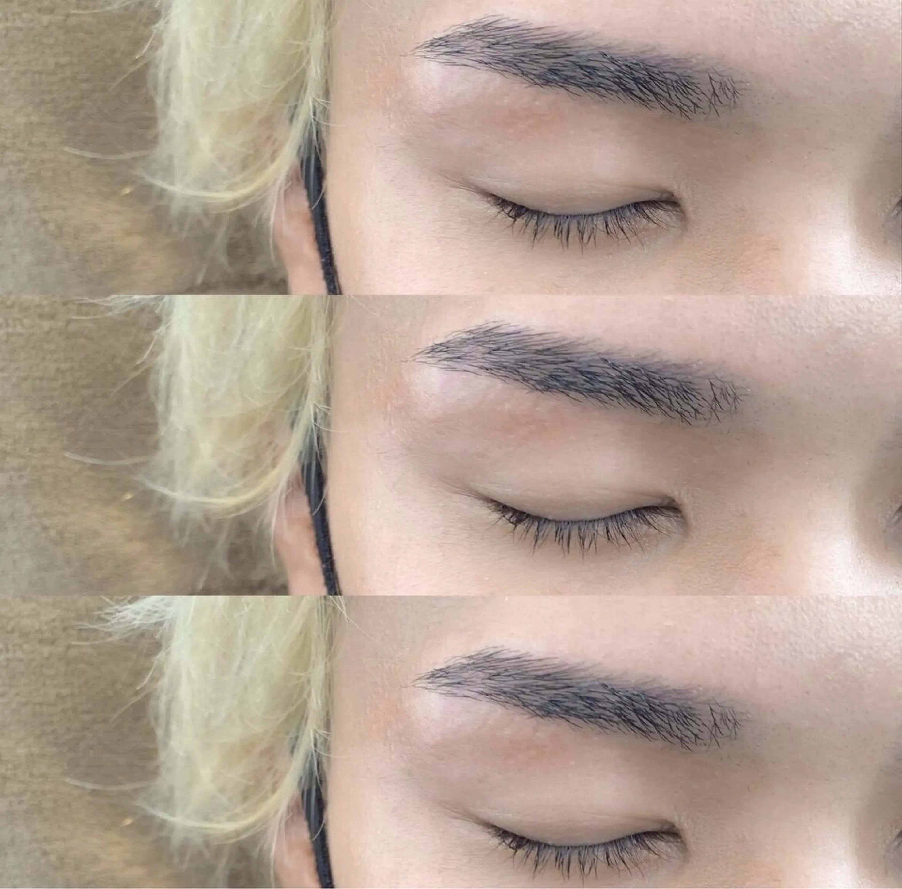 メンズアイブロウの写真