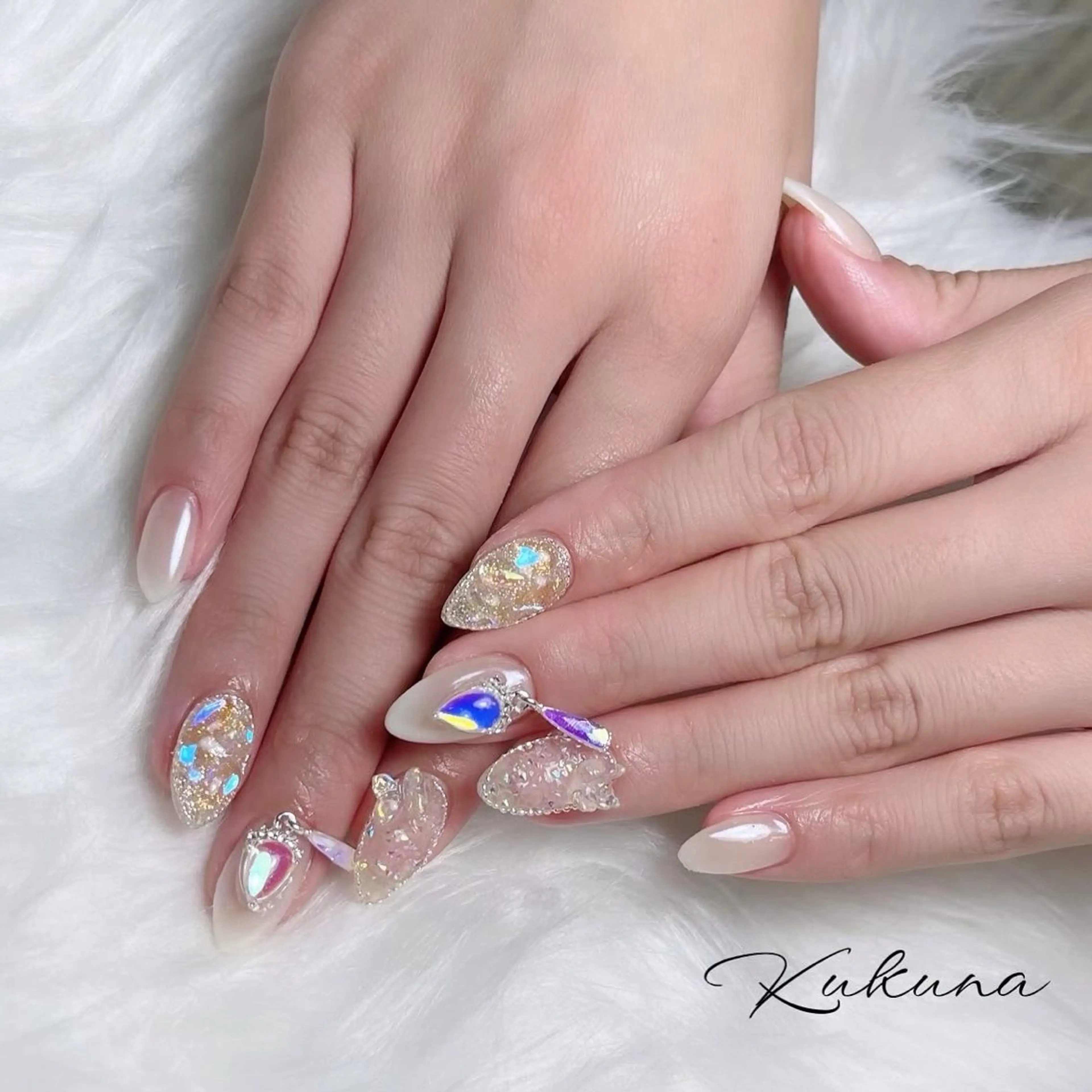 ネイル 持ち込み nail salon kukuna所属・nail salon 心斎橋アメ村のネイルデザイン