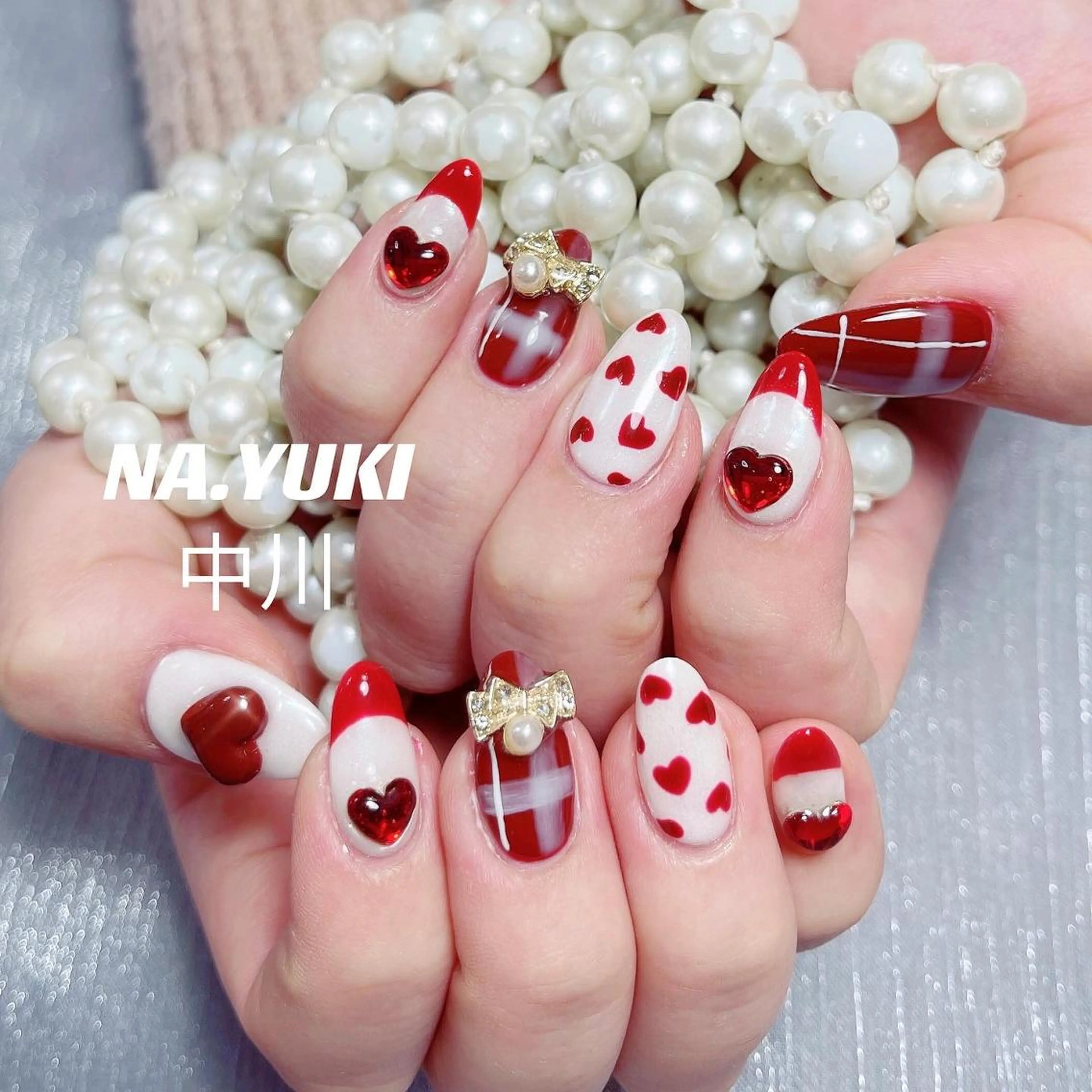 ネイル ハンドネイル 🎀 moo～ 🎀のネイルデザイン