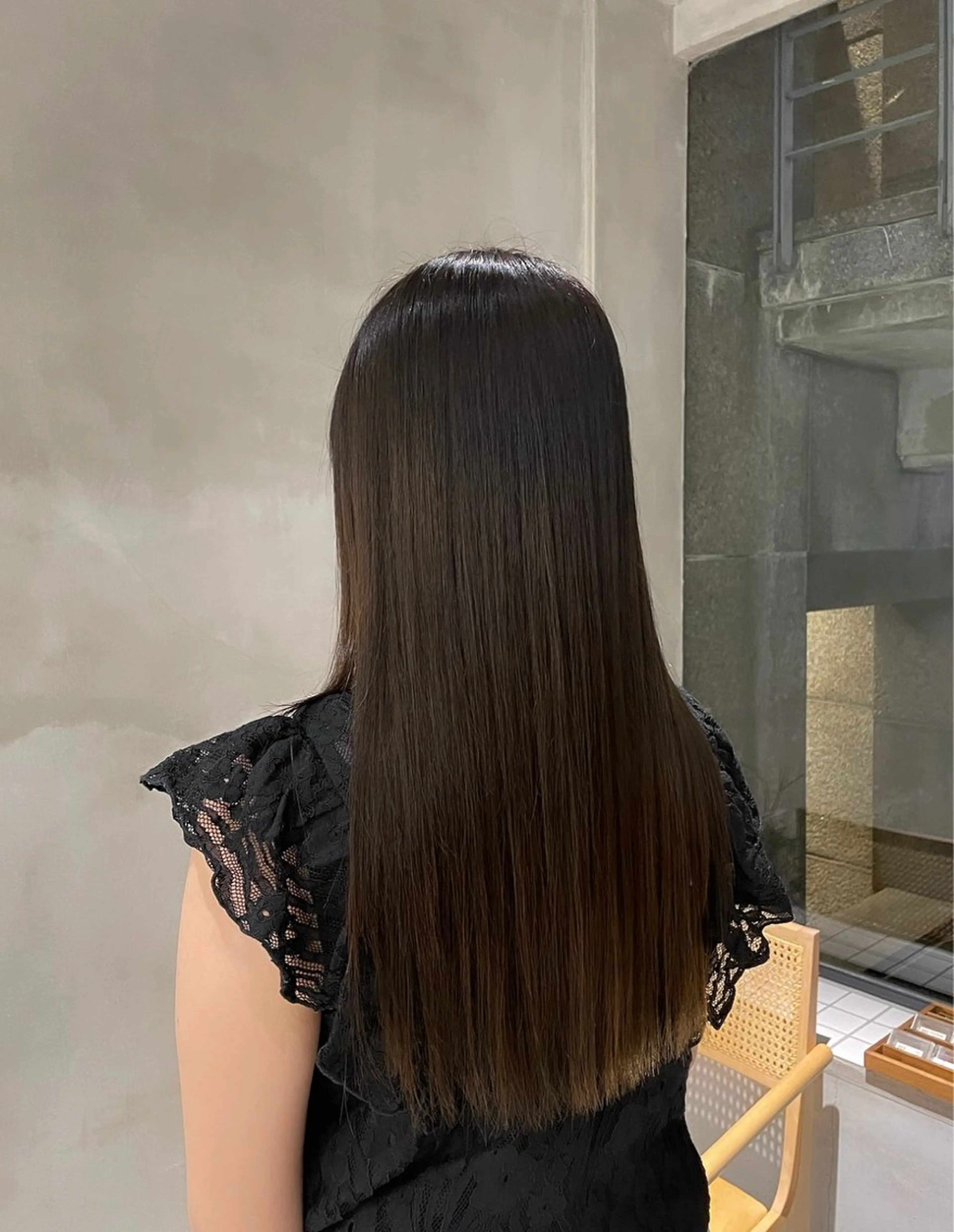 ロング カラー 頼金 愛海のヘアスタイル