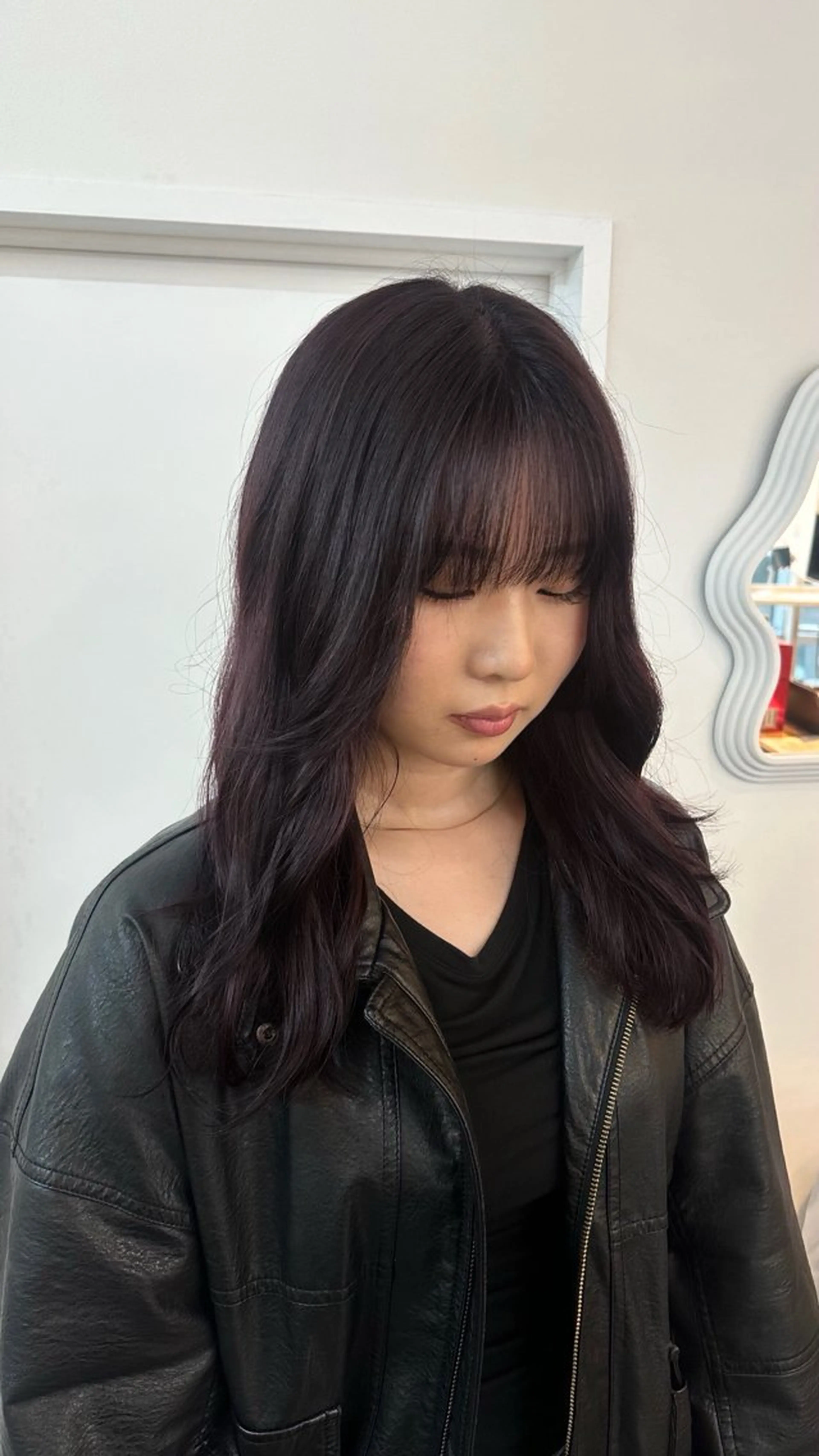 ロング オノ アイラのヘアスタイル