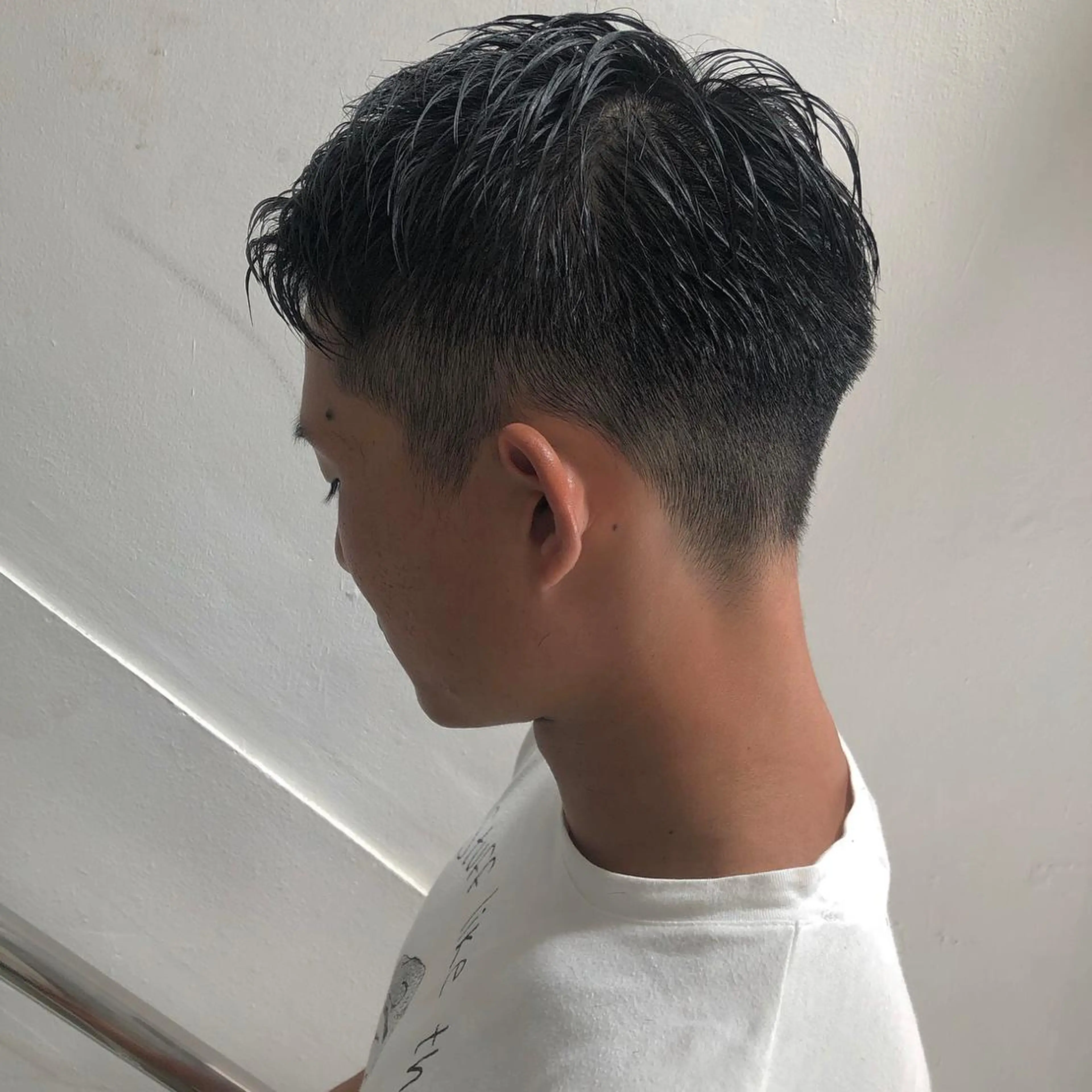 ショート メンズ CLUTCH天王寺 西藤遥河のヘアスタイル