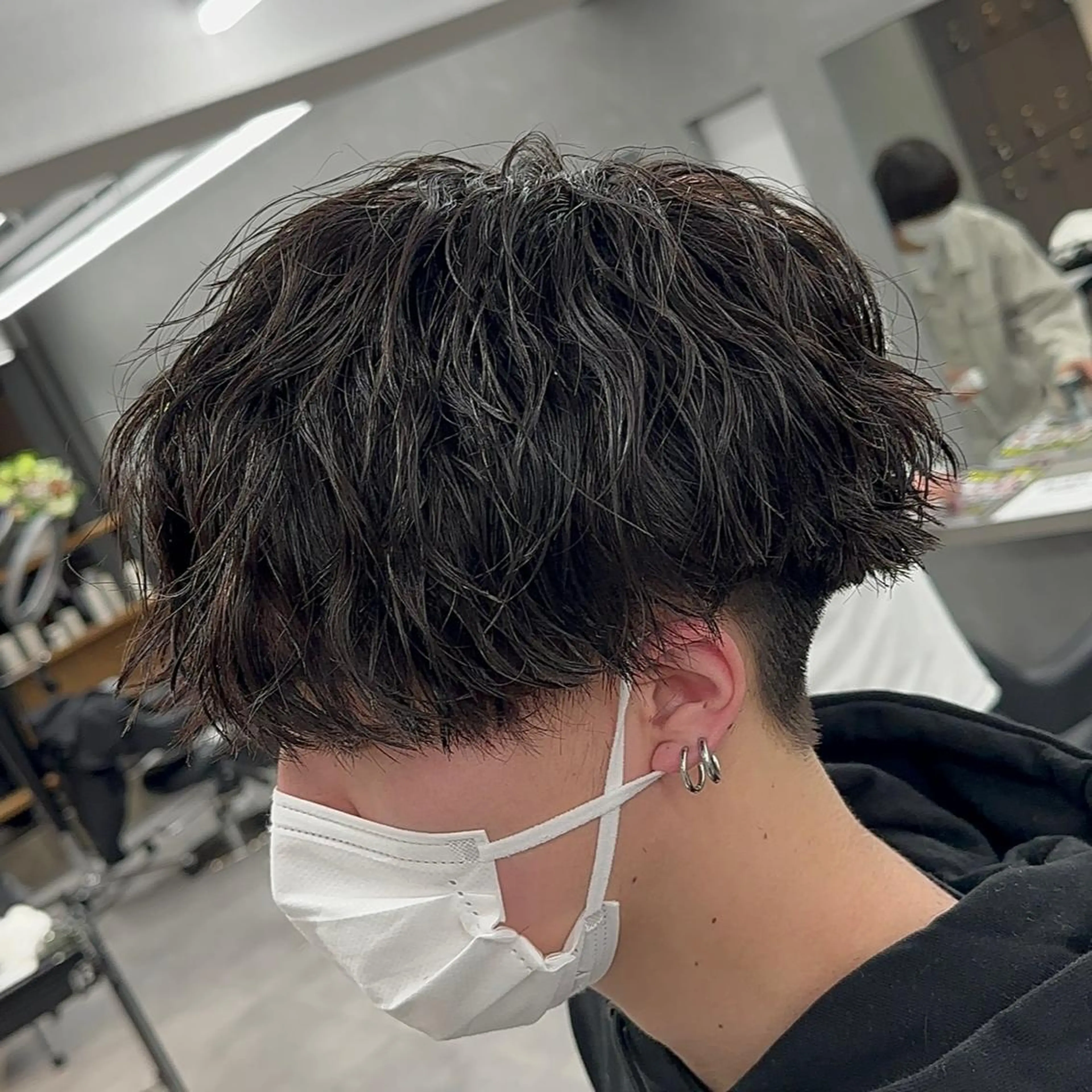 ショート パーマ メンズ OVARL by apish所属・【メンズパーマ】 横田結希のヘアスタイル