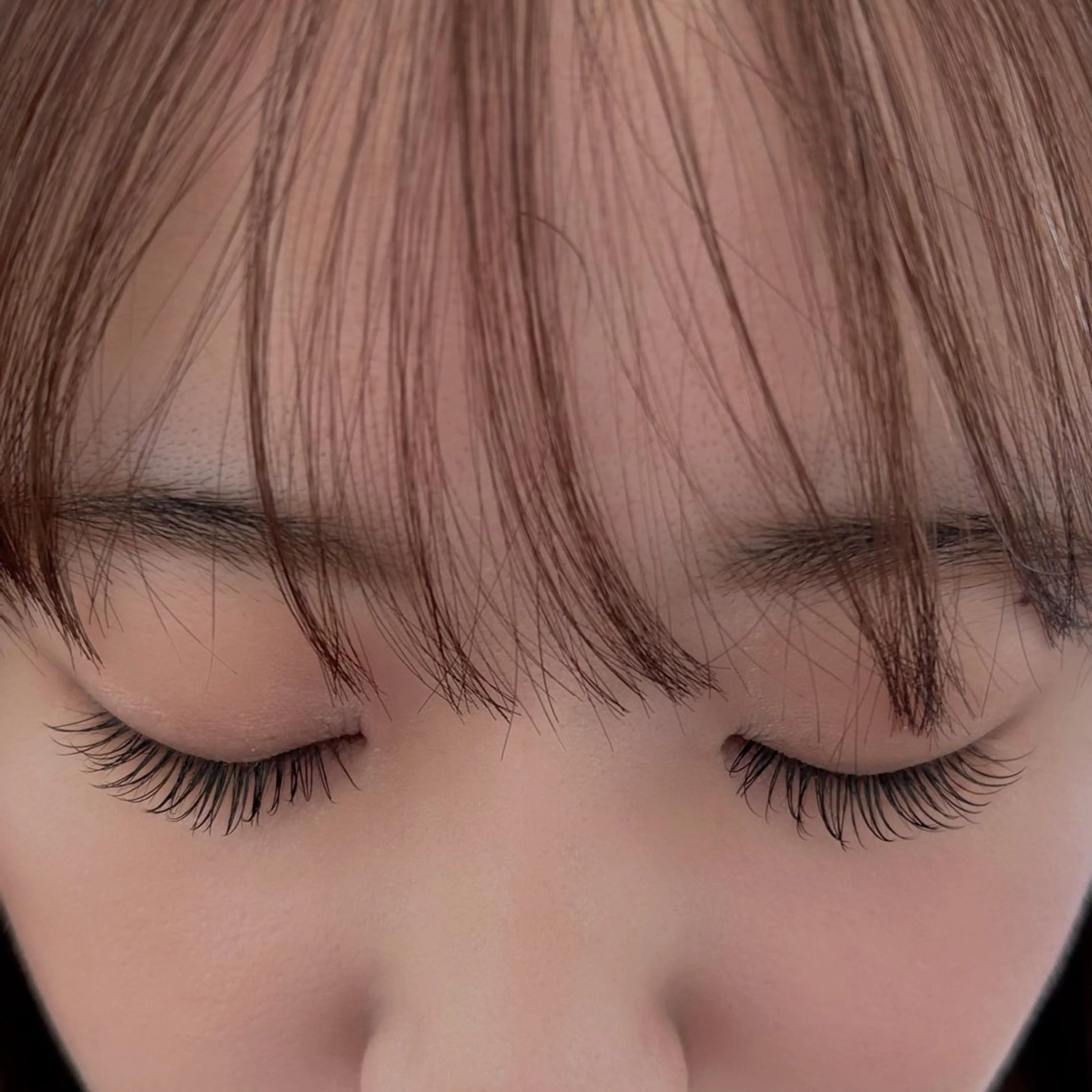 マツエク100本🧡オフ込み!付け足しも可能です★¨̮の写真