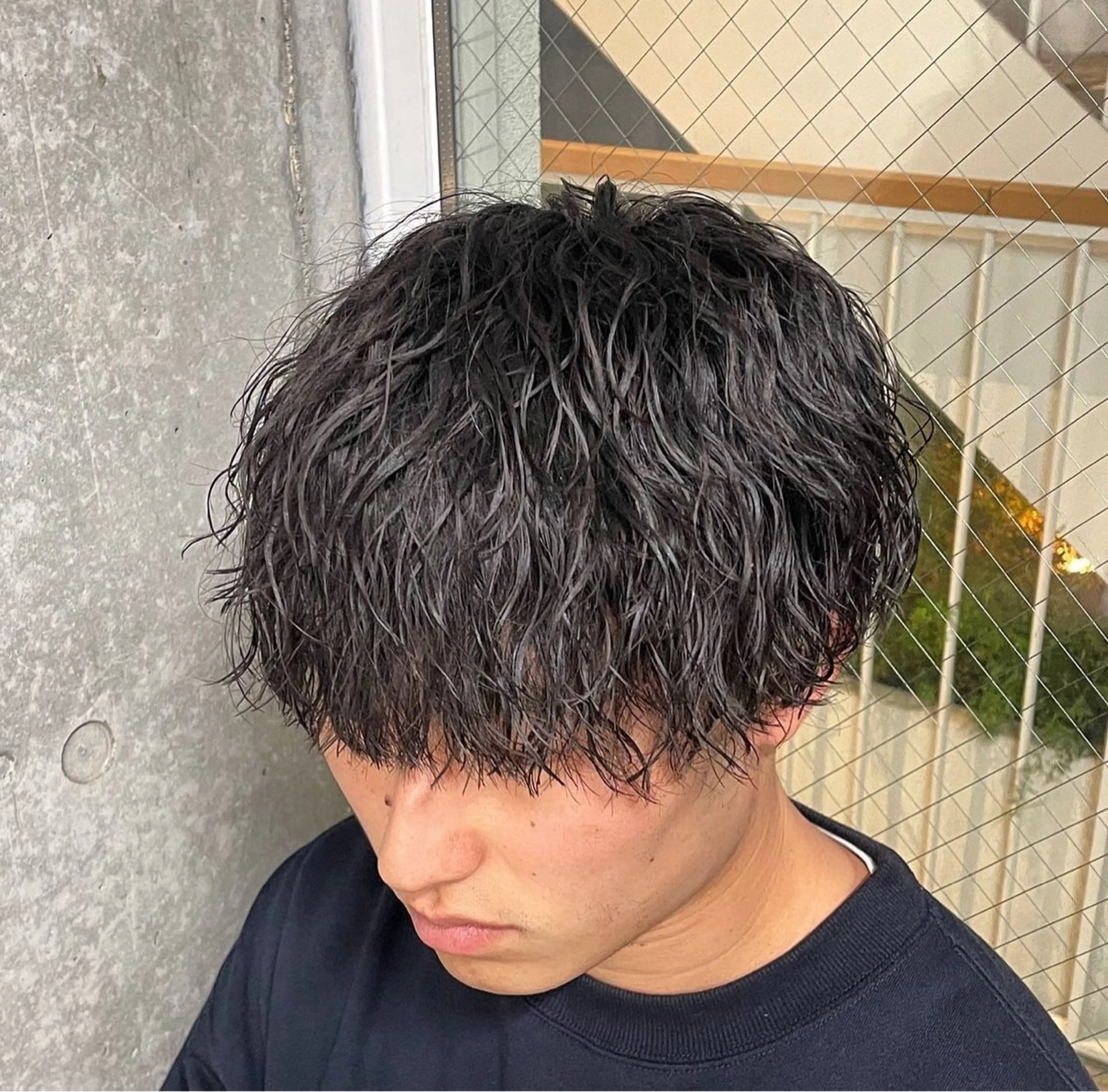 パーマ メンズ メンズブリーチ メンズパーマ えーき/渋谷No.1 /メンズヘア/当日割のヘアスタイル