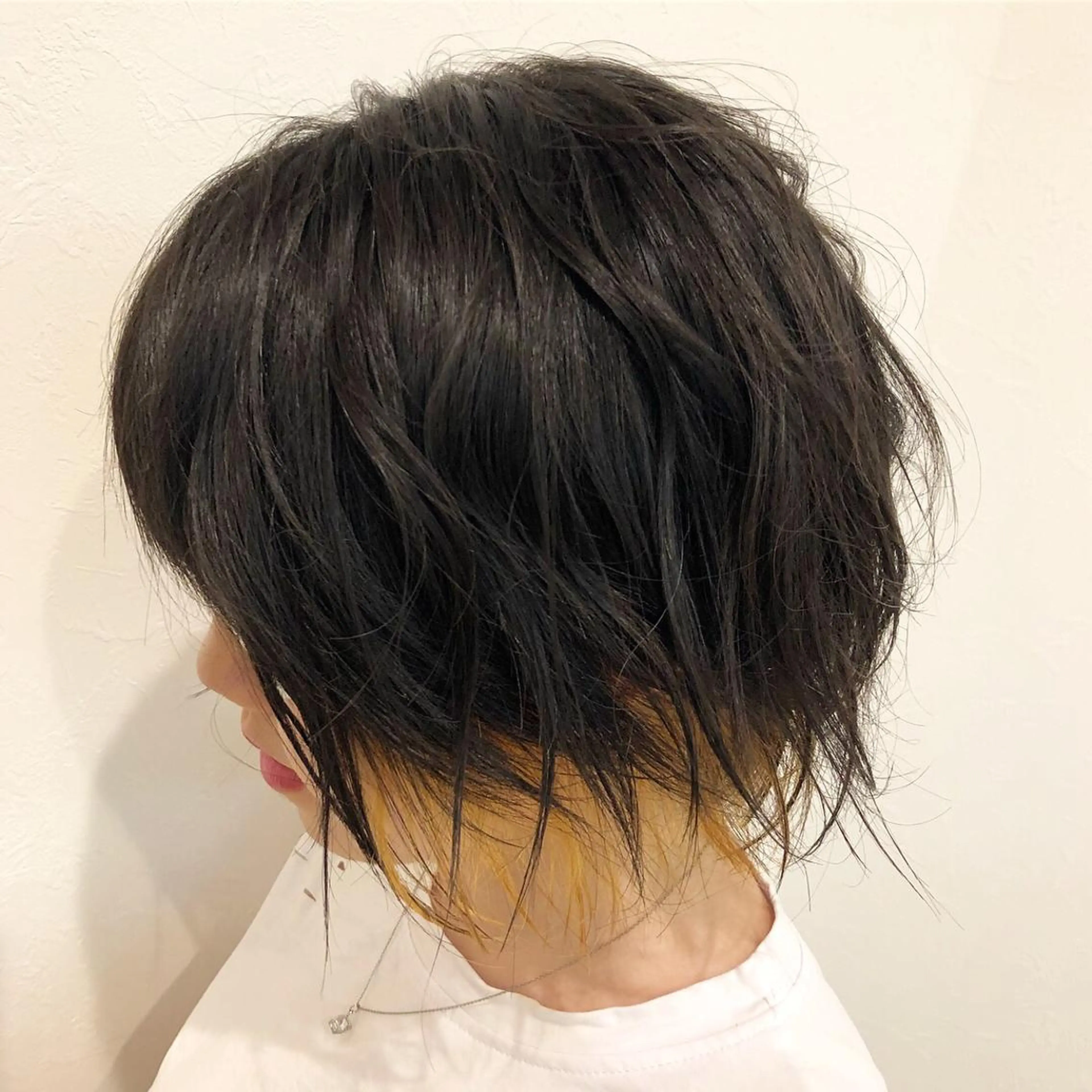 ショート カラー インナーカラー カット ヘアカラー パーマ 縮毛矯正 トリートメント ヘッドスパ ヘアセット BLINK京橋 (ブリンク)のヘアスタイル