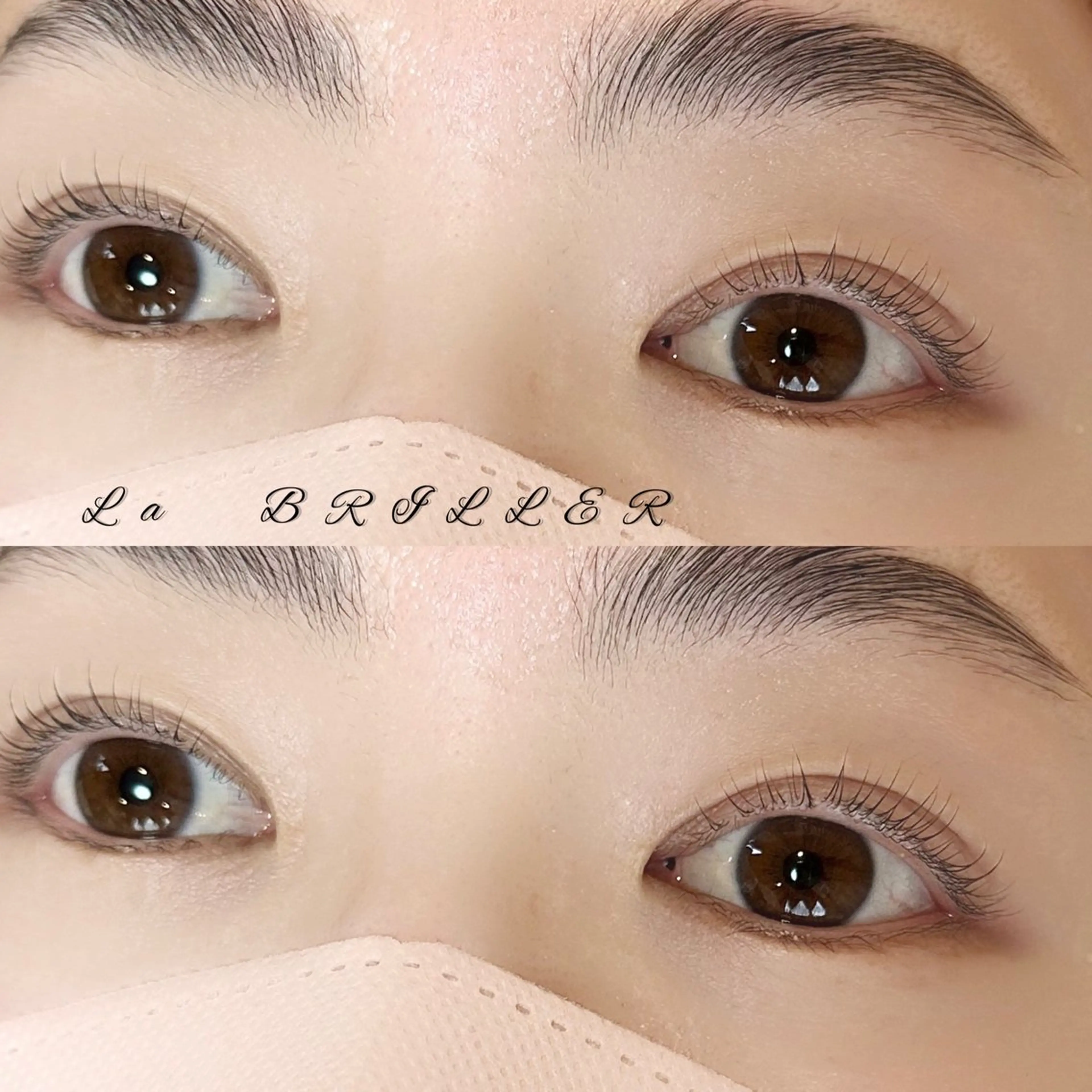 目元完璧コース👀💘ケラチンラッシュリフトとアイブロウリフトがセットでお得に❕の写真